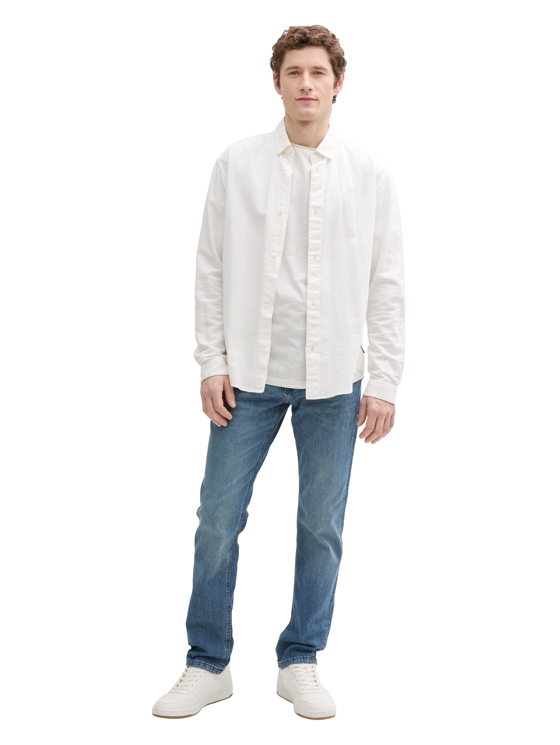Tom Tailor Mid Stone Wash Denim Regular Fit Jeans