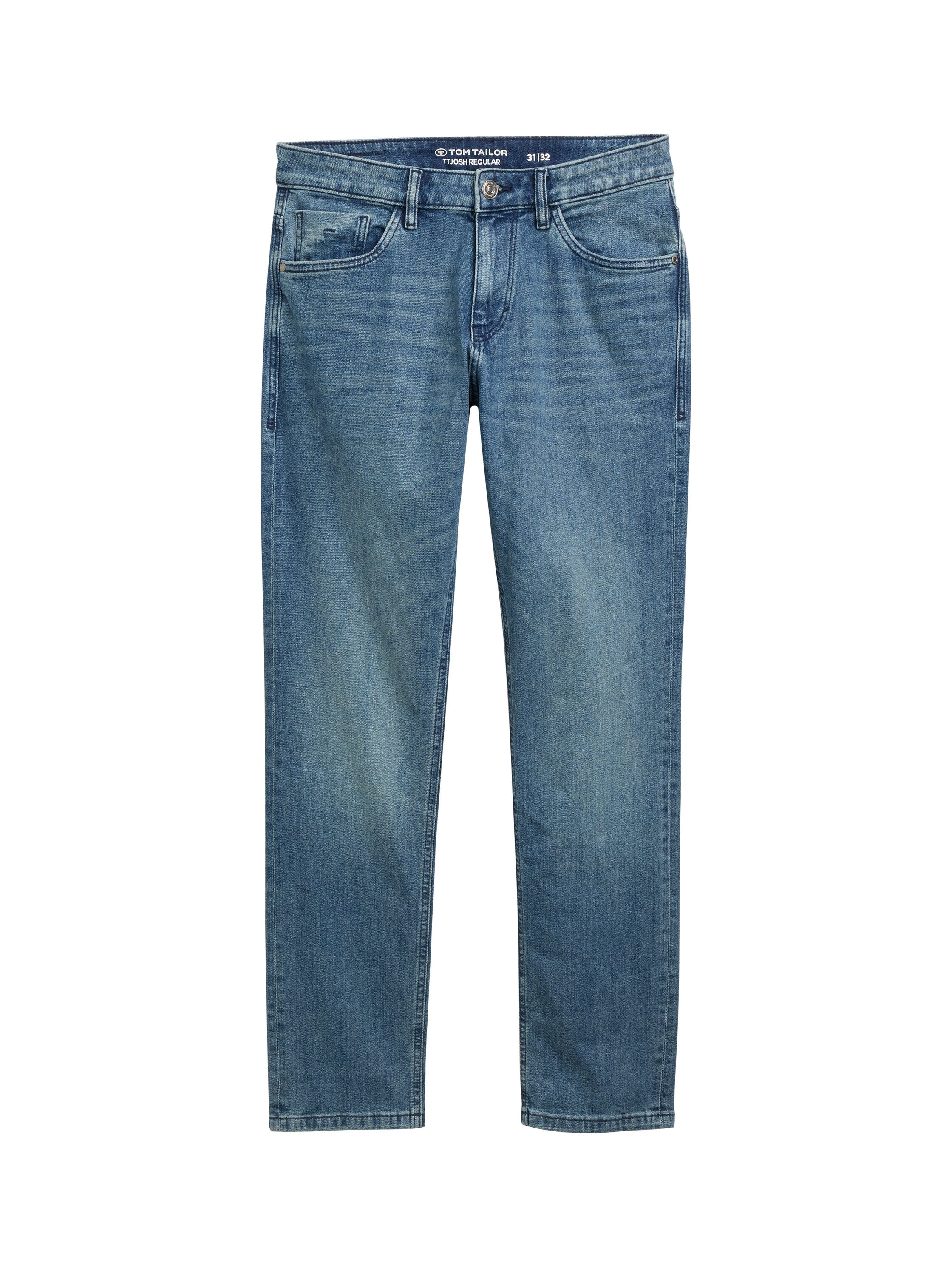 Tom Tailor Mid Stone Wash Denim Regular Fit Jeans