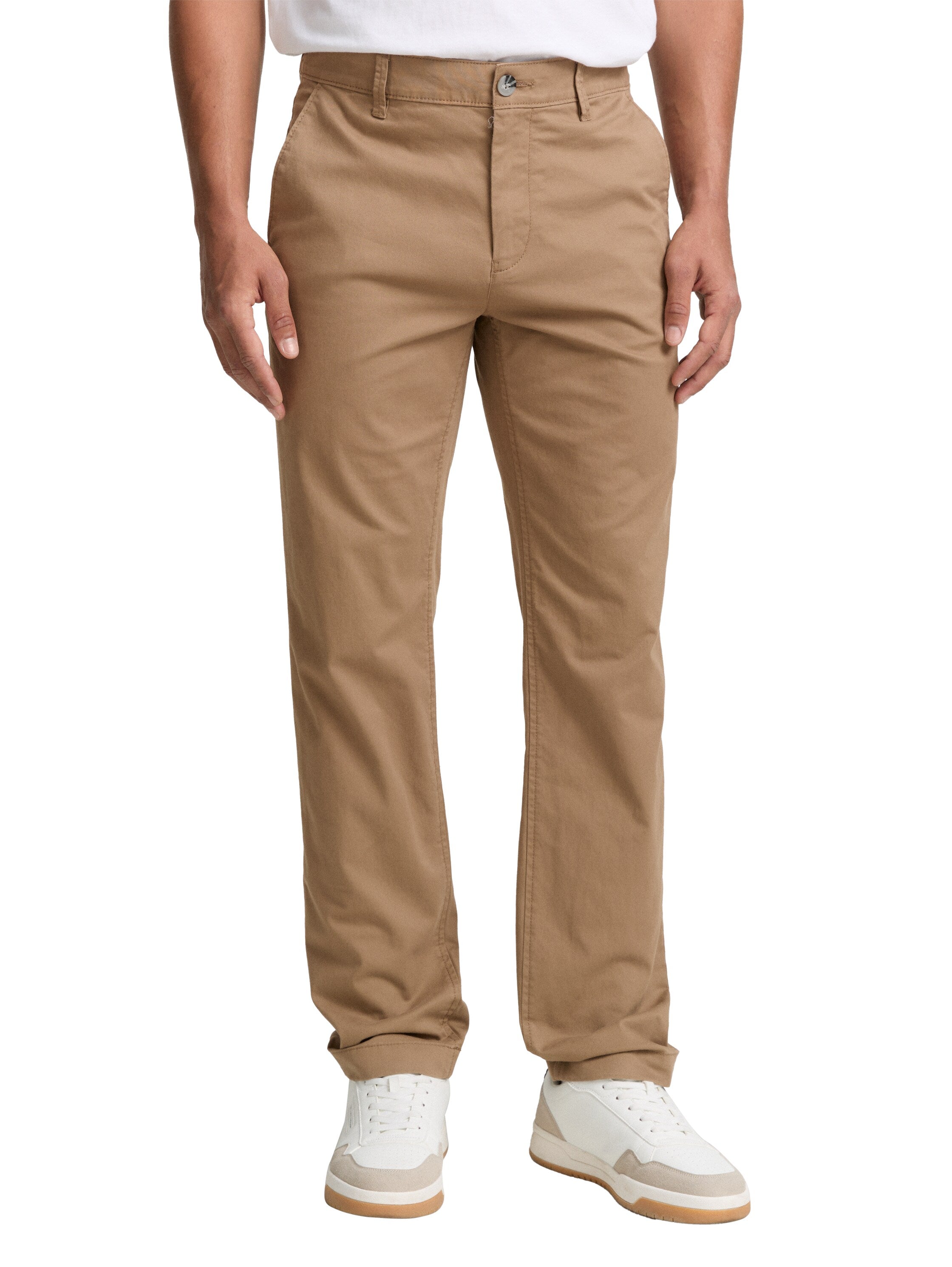 Tom Tailor Regular Fit Beige Chino