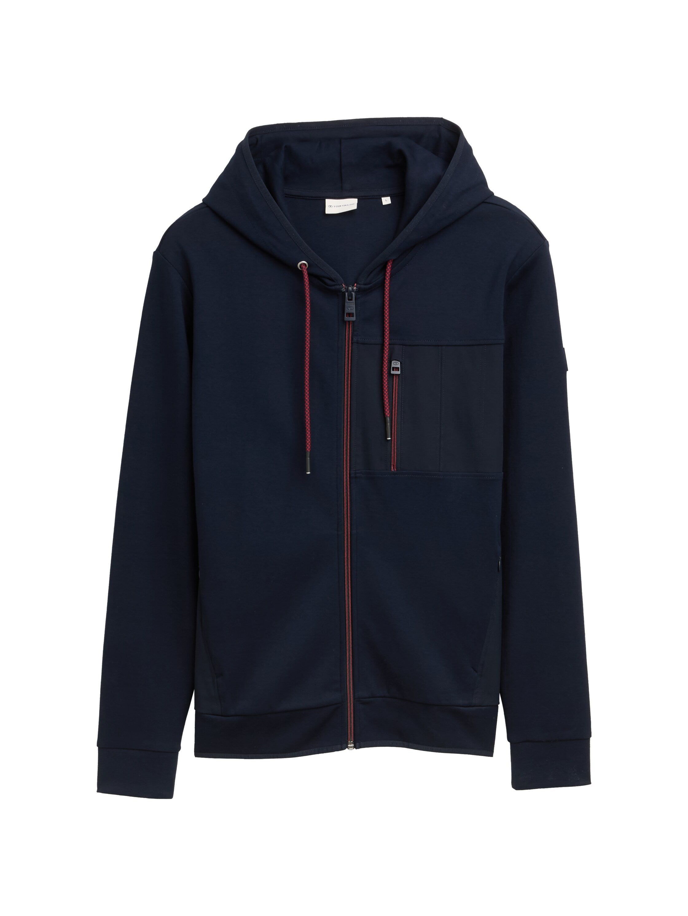 Tom tailor Navy Zippered Cotton Jacket