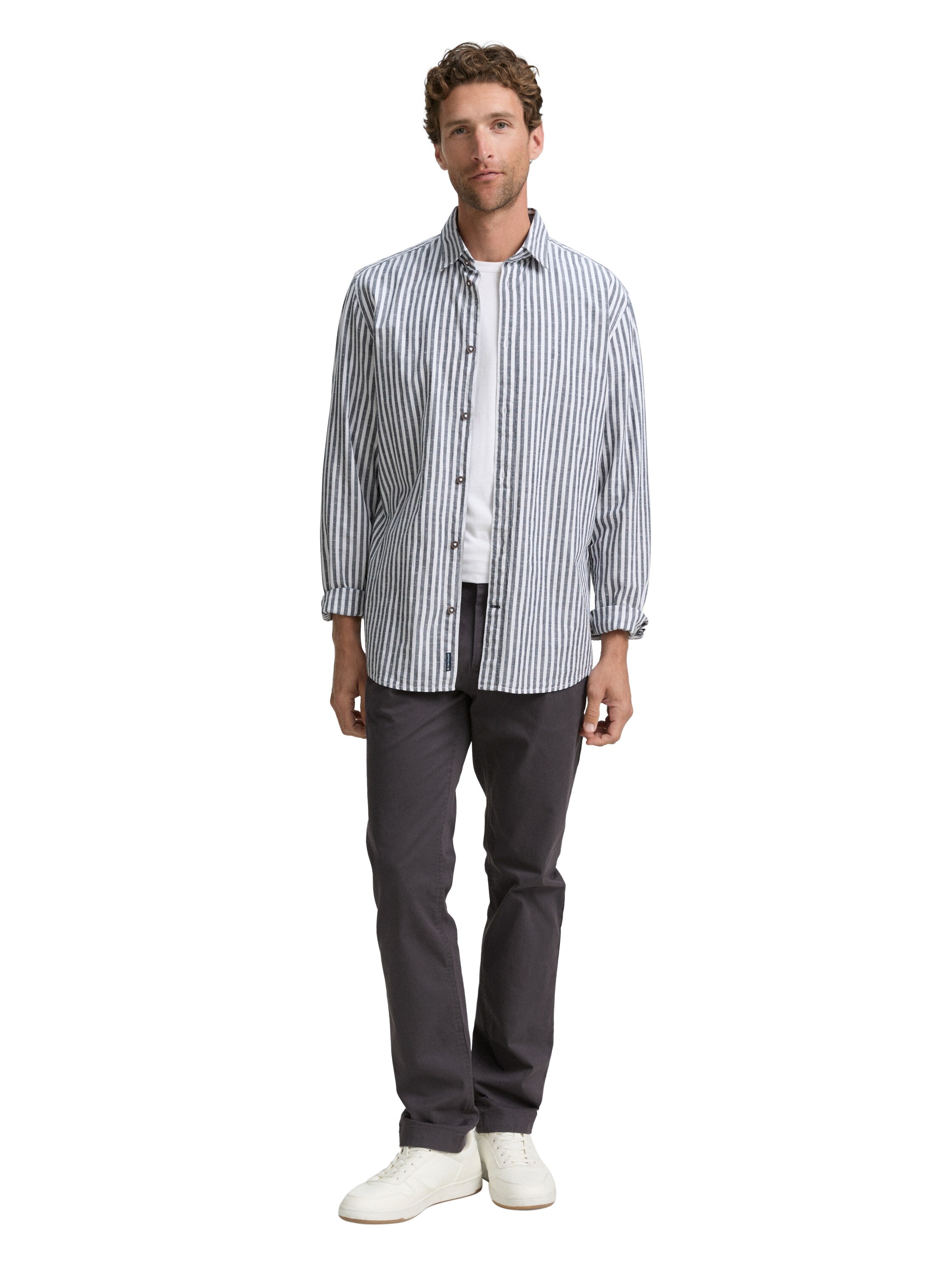 Tom Tailor Regular Fit Grey Chino