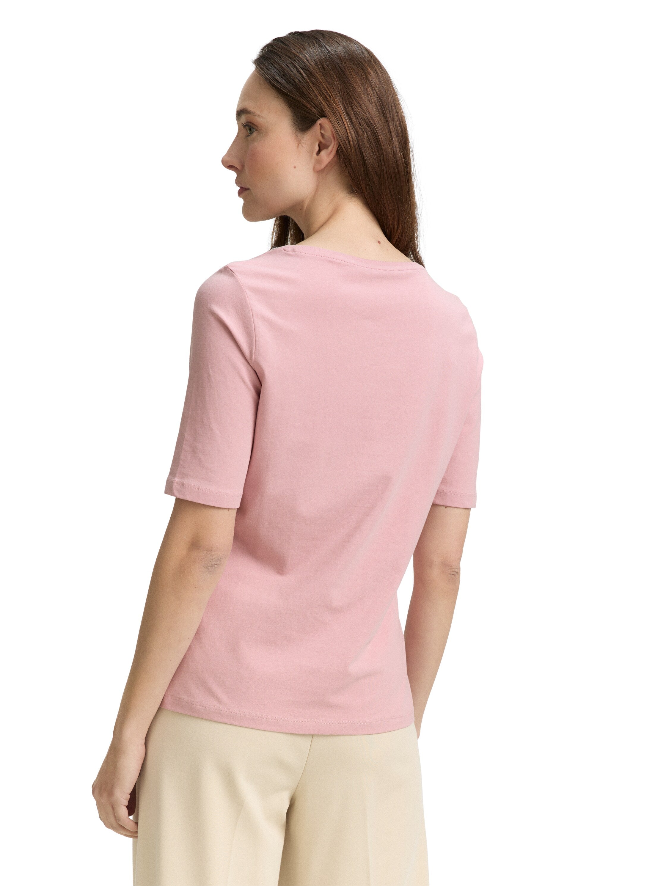 Tom Tailor Pink T-shirt With A Print