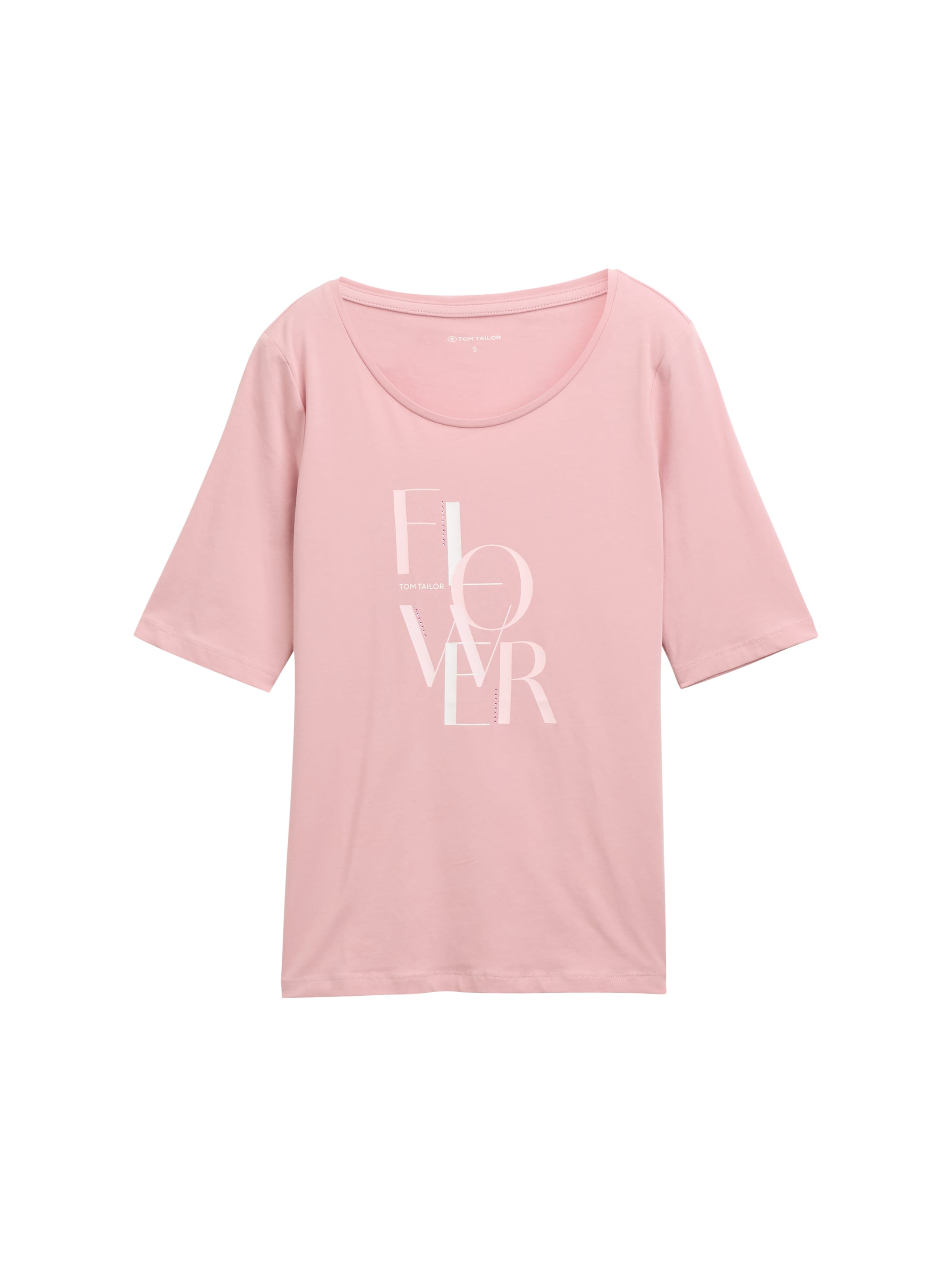 Tom Tailor Pink T-shirt With A Print
