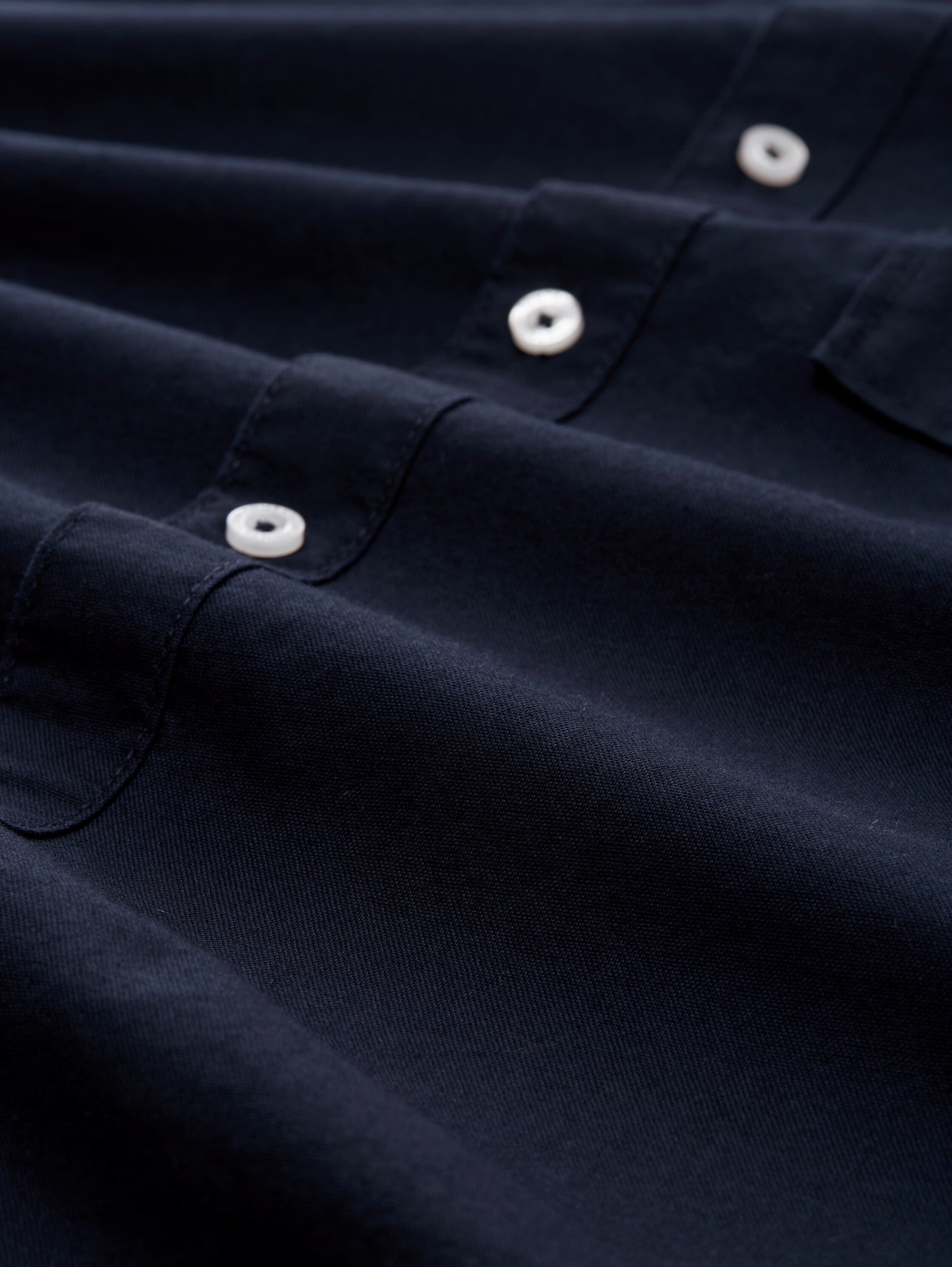 Tom Tailor Regular Fit Navy Shirt with Breast Pocket