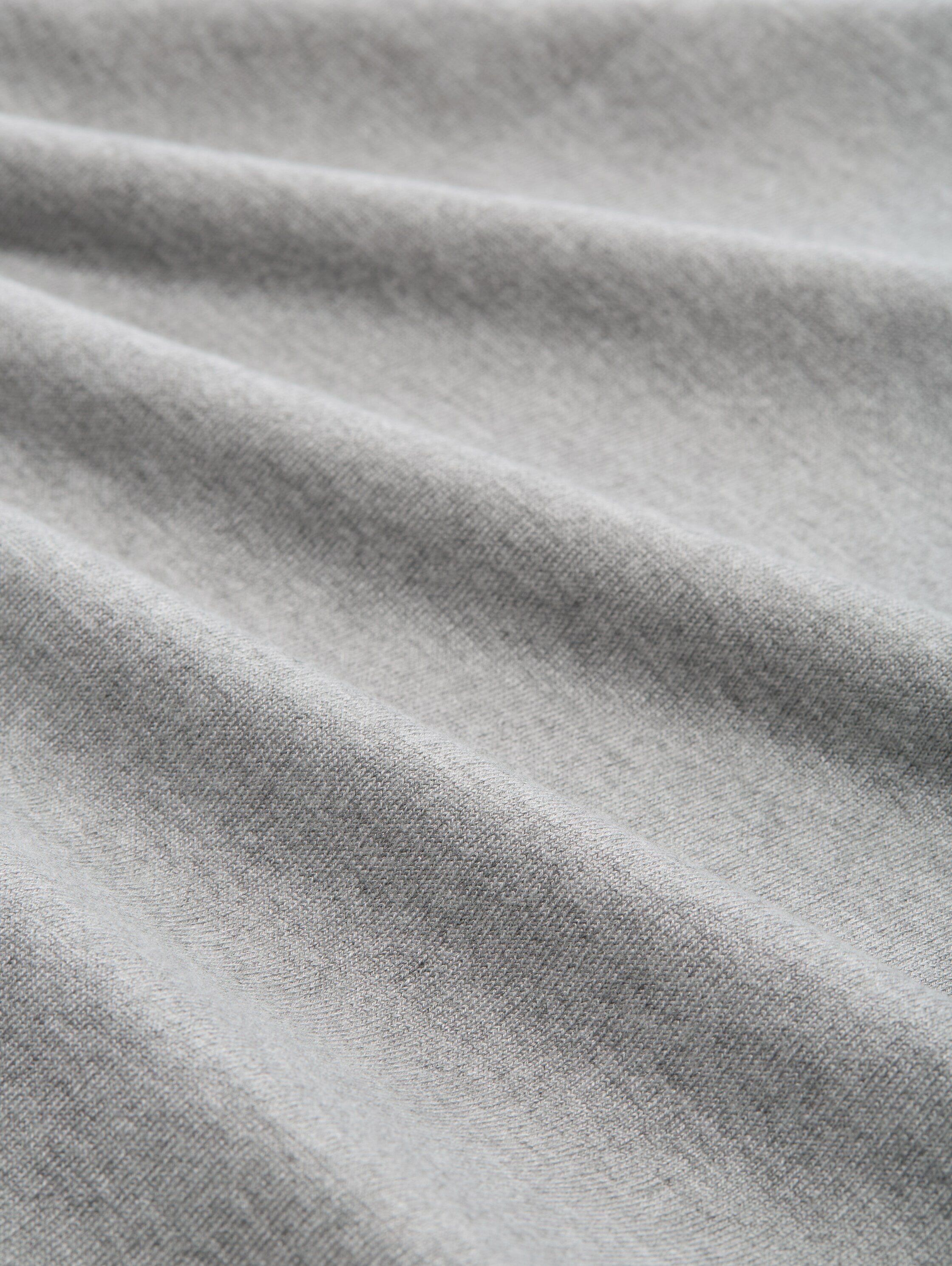 Tom Tailor Warm Grey Cardigan With Lapel Collar