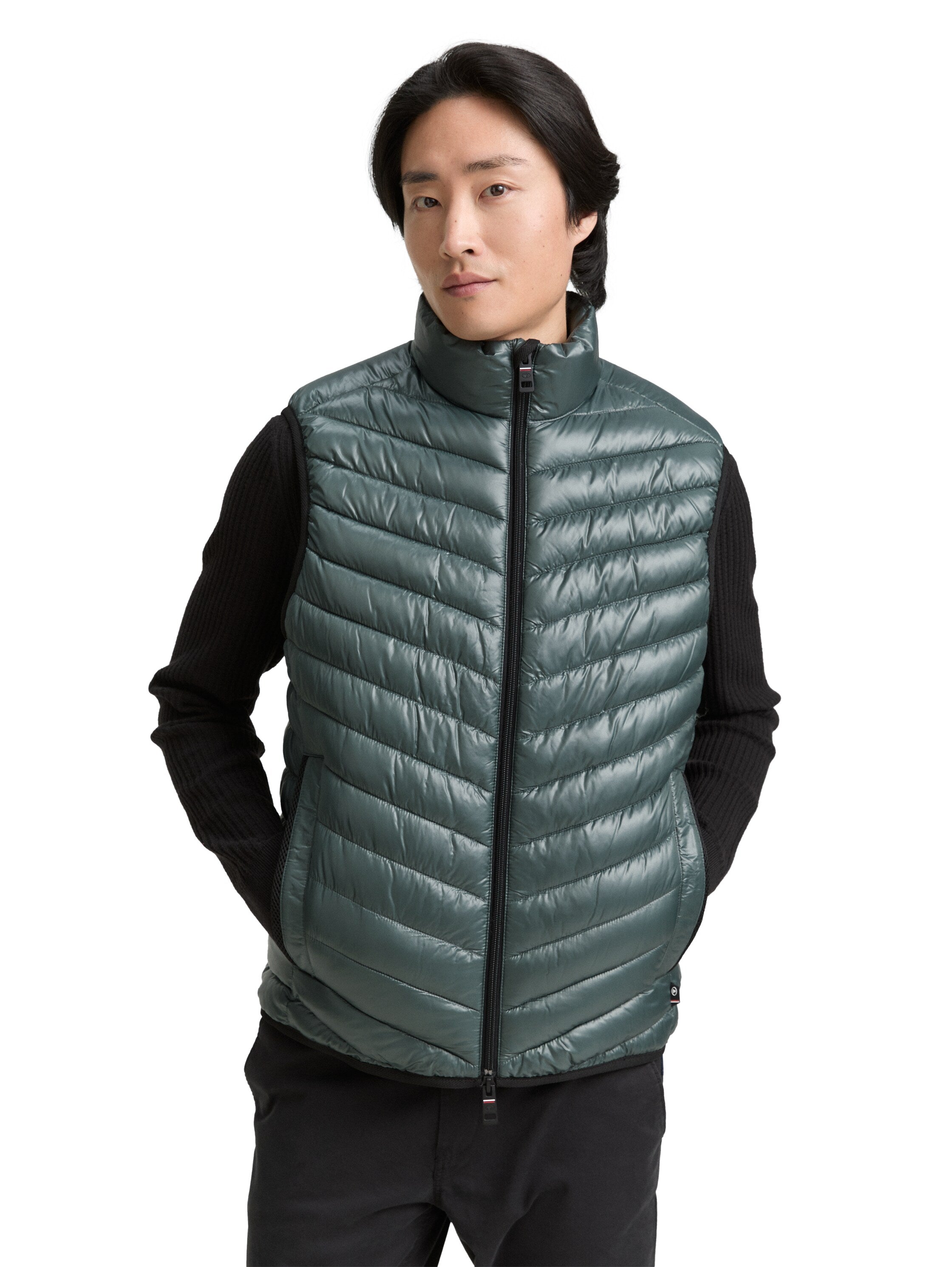 Tom Tailor Green Regular Fit Vest