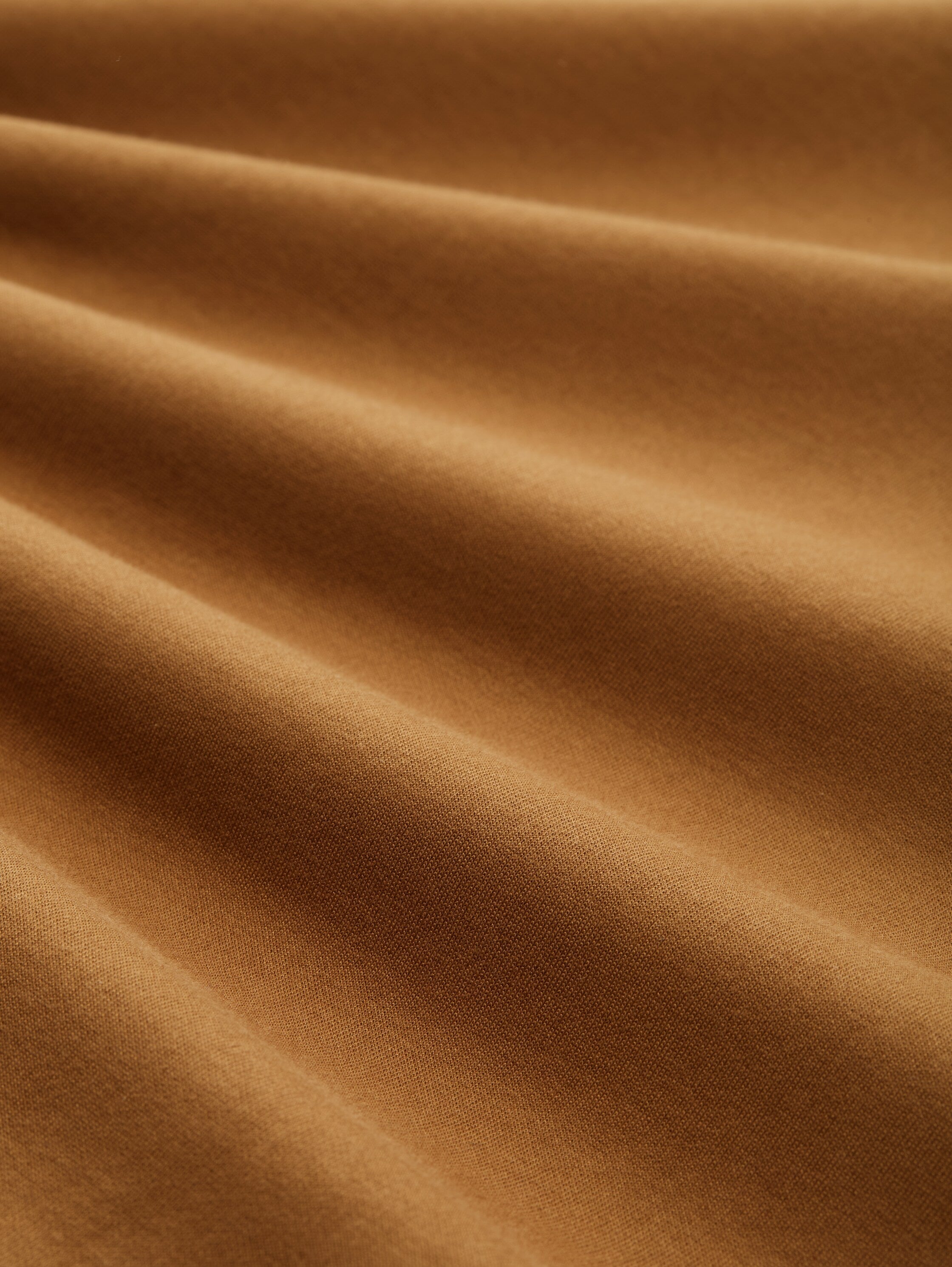 Tom Tailor Camel Sweater With Front Logo