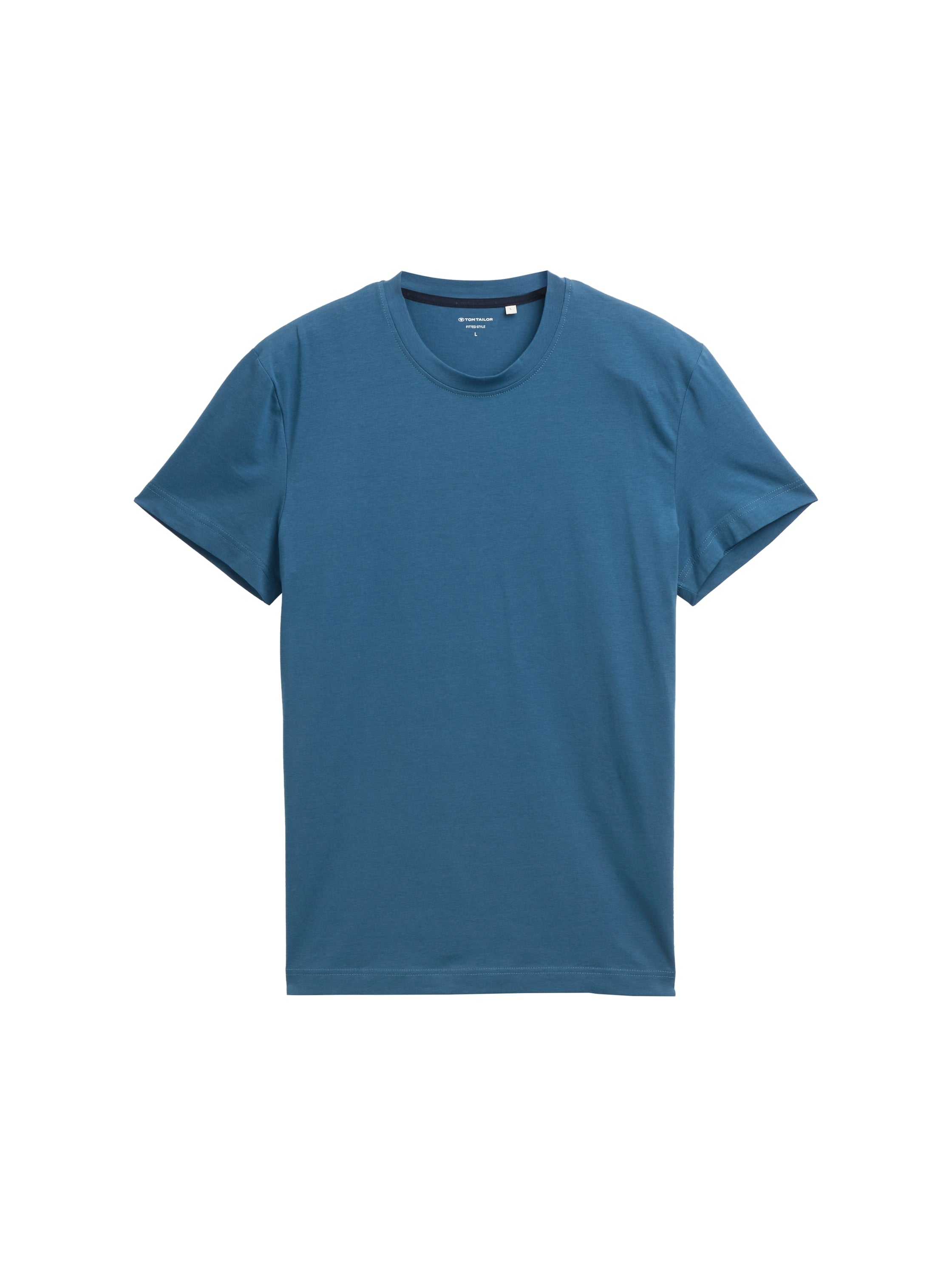 Tom Tailor Slim Fit Blue T-shirt with Stretch