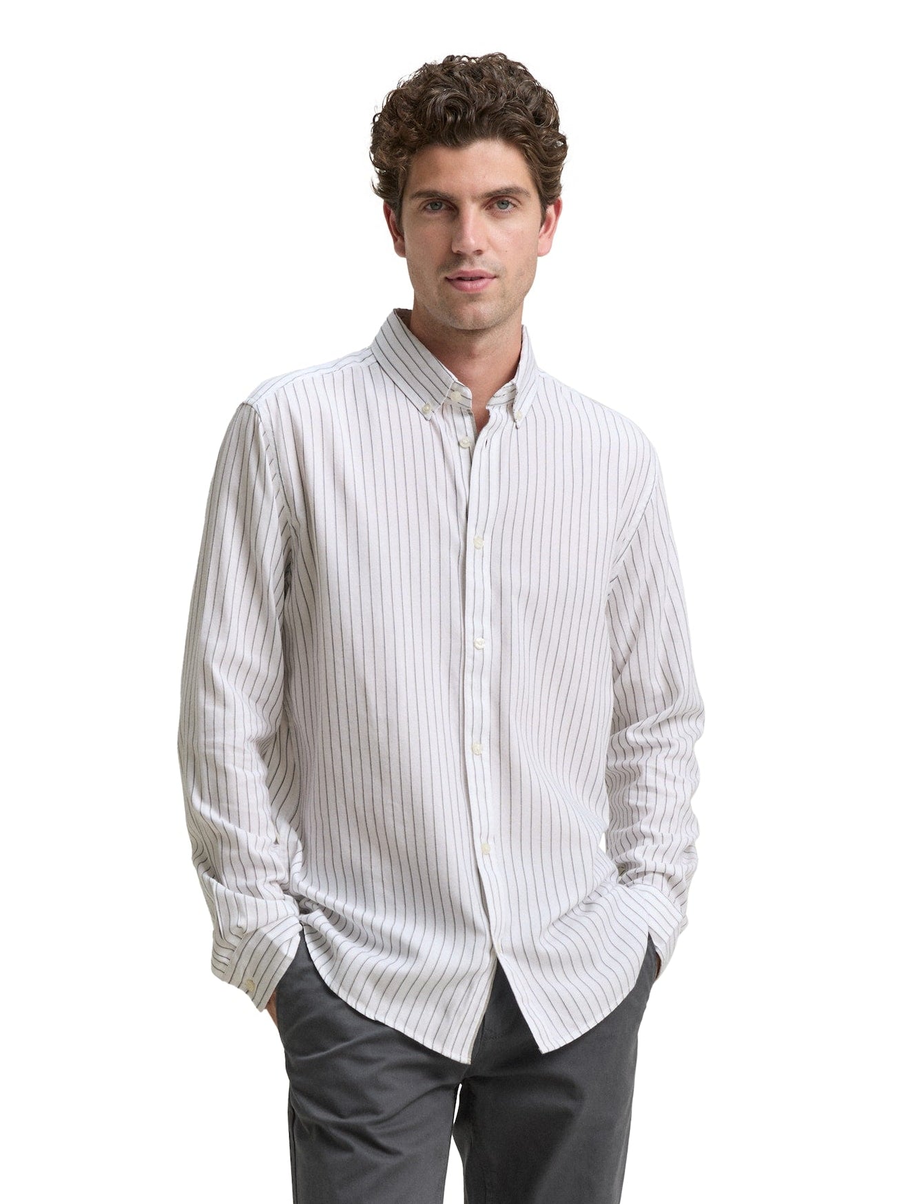 Tom Tailor Regular Fit Stripe Design Shirt