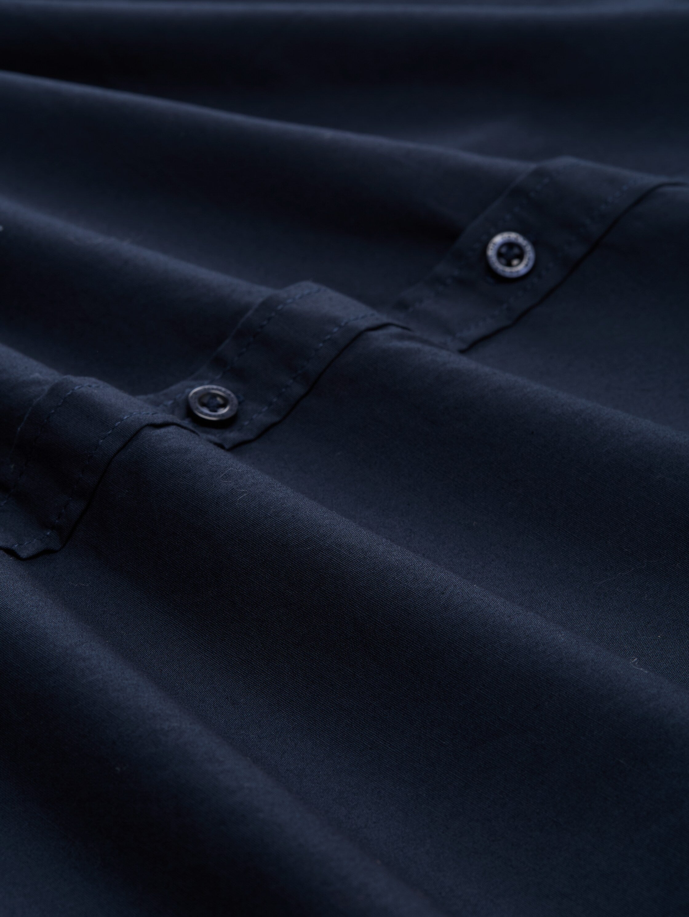 Tom Tailor Regular Fit Navy Shirt with Stretch
