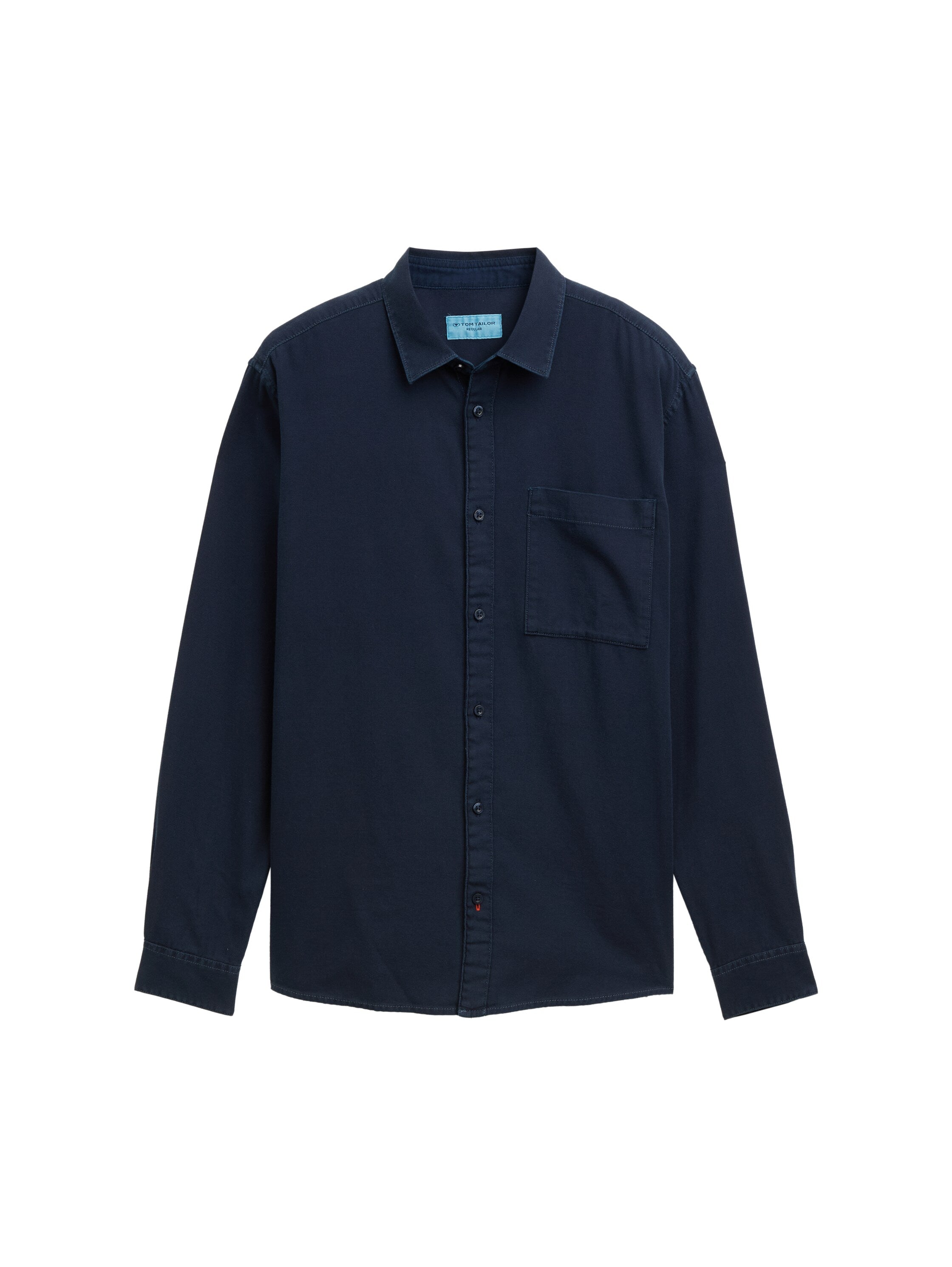 Tom Tailor Regular Fit Cotton Navy Shirt