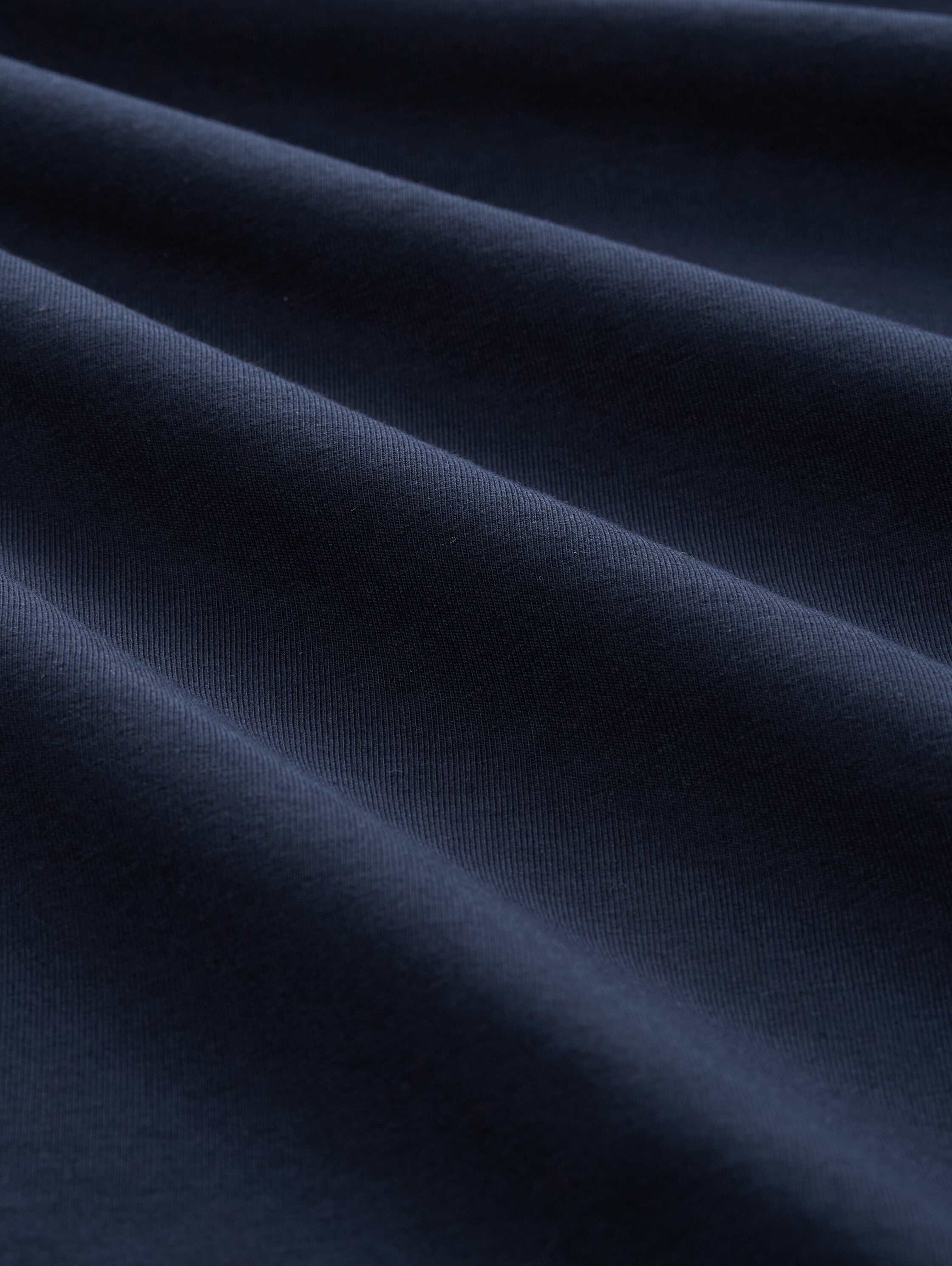 Tom Tailor Slim Fit Long Sleeve Navy T-Shirt with Stretch