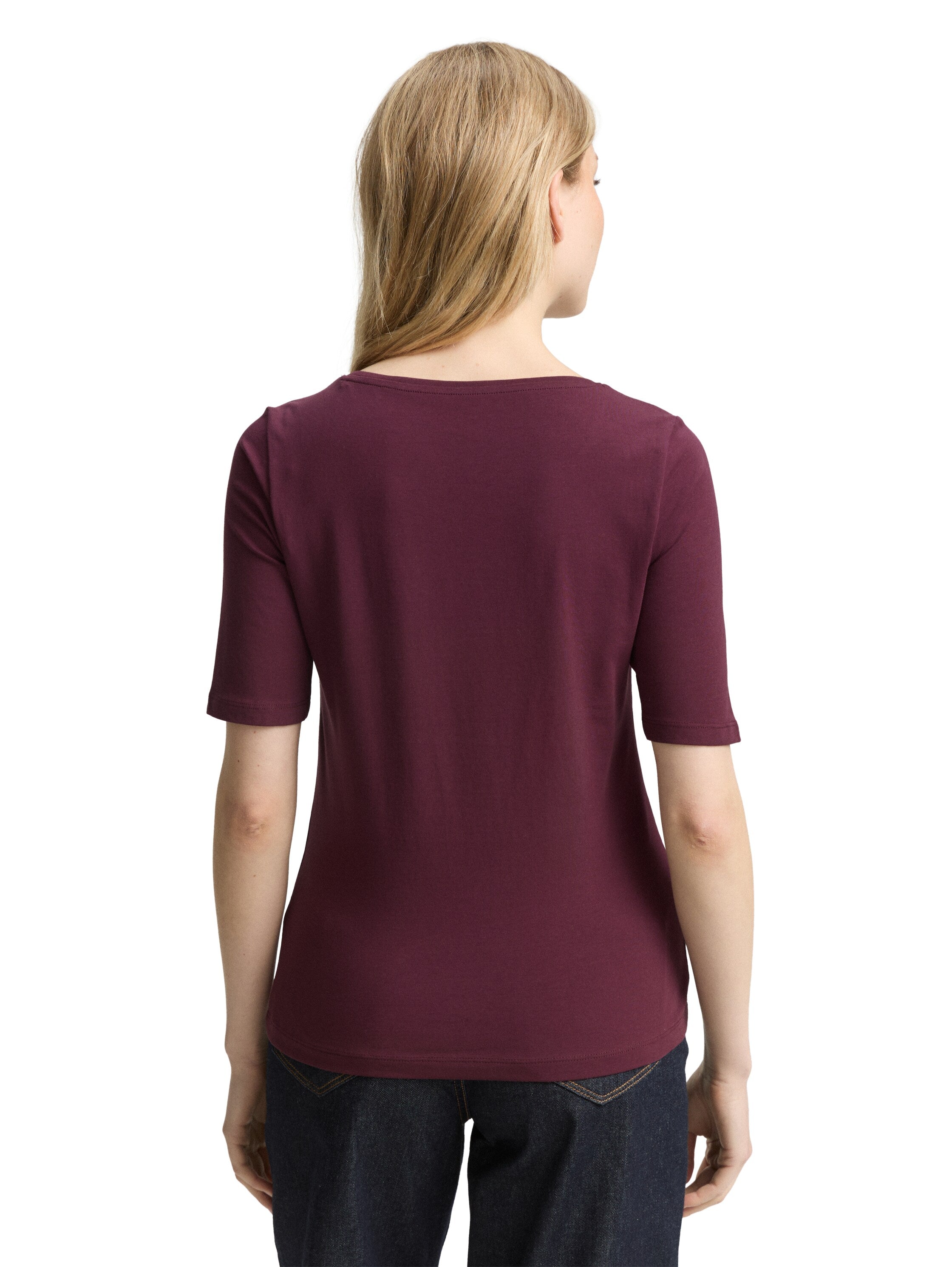 Tom Tailor Bordo Printed T-Shirt