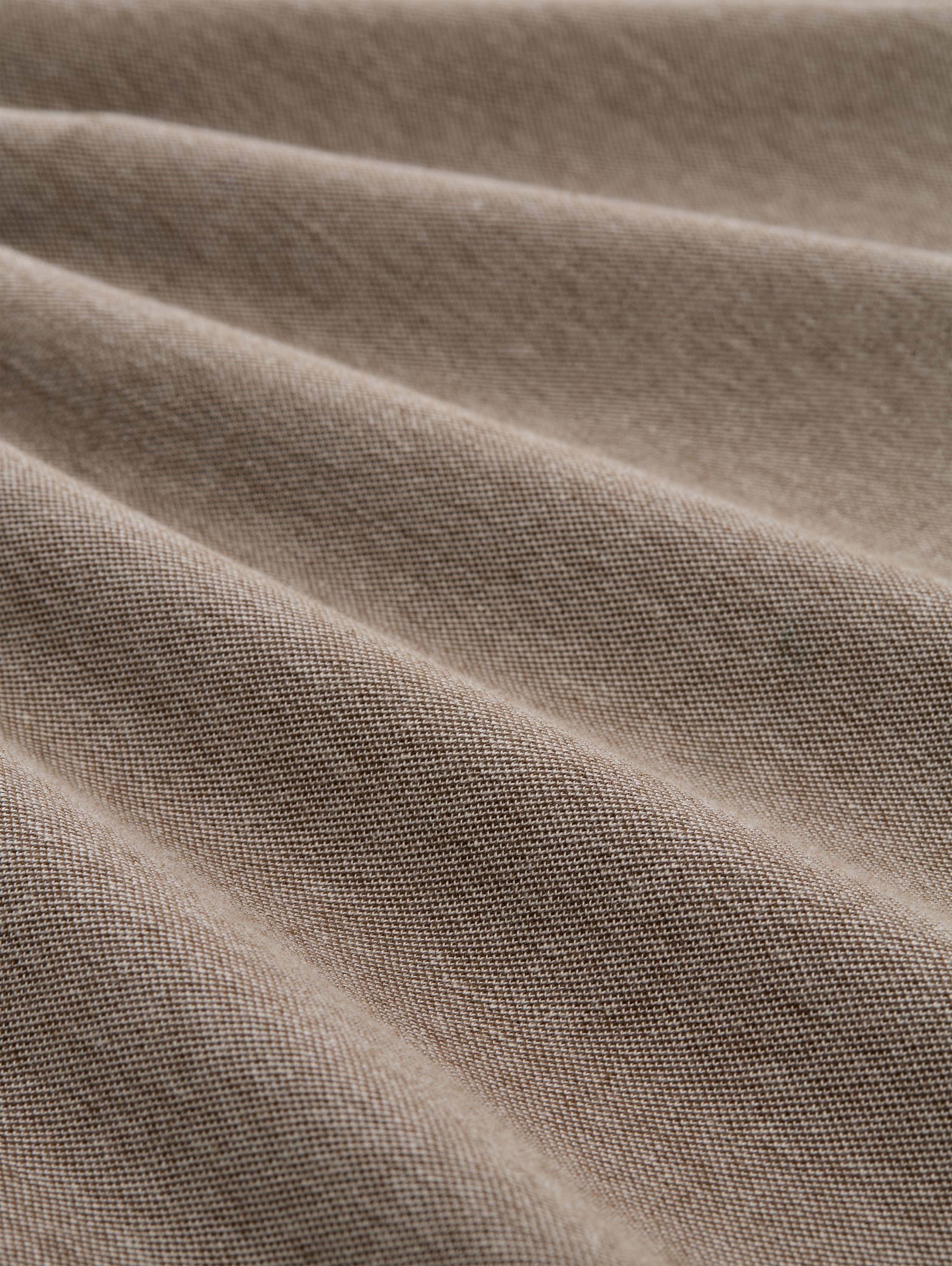 Tom Tailor Long-sleeved Piqué Beige Polo with Logo Print