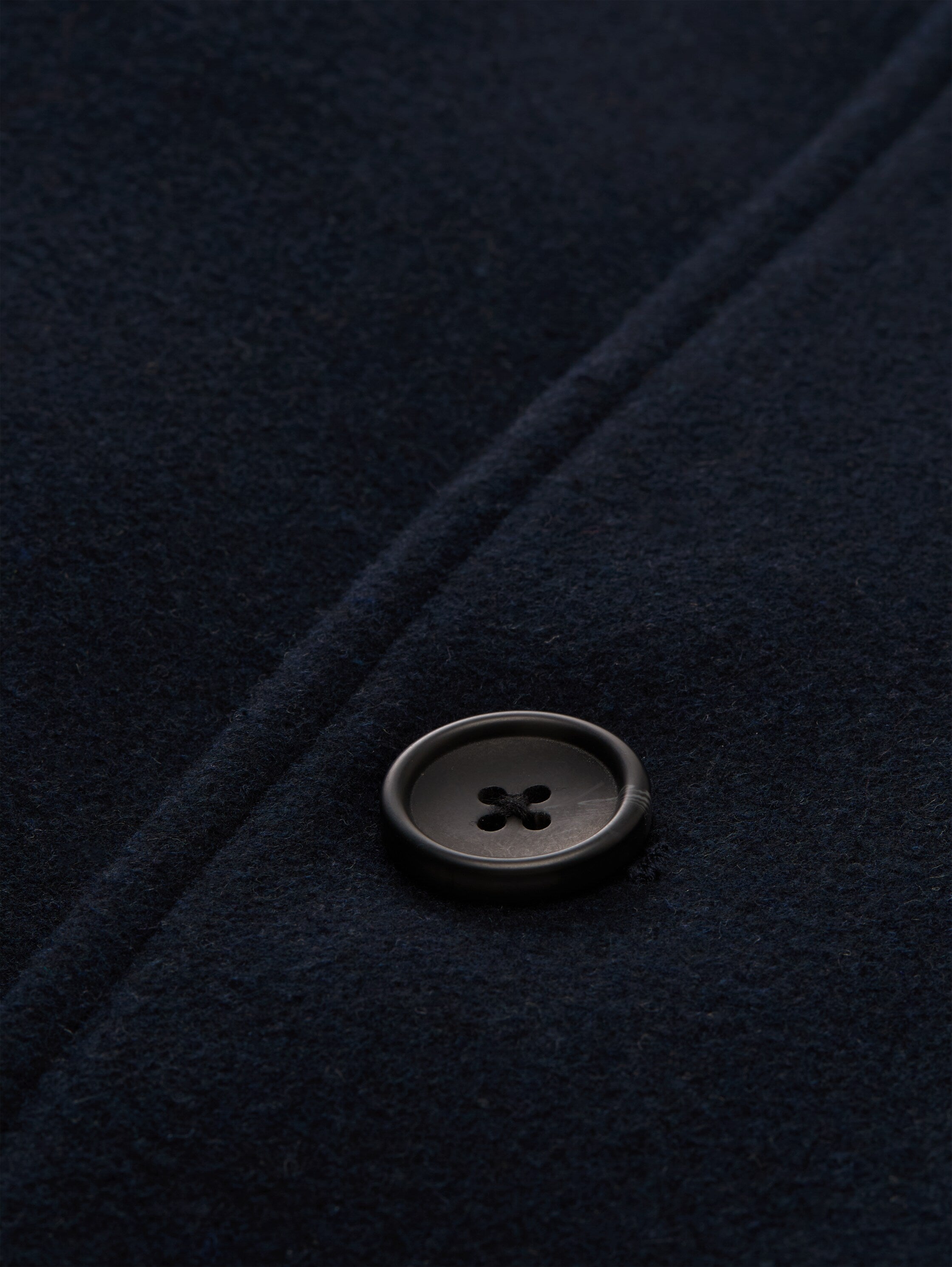 Tom Tailor 2-in-1 Woollen Navy Coat with Detachable Inner Jacket