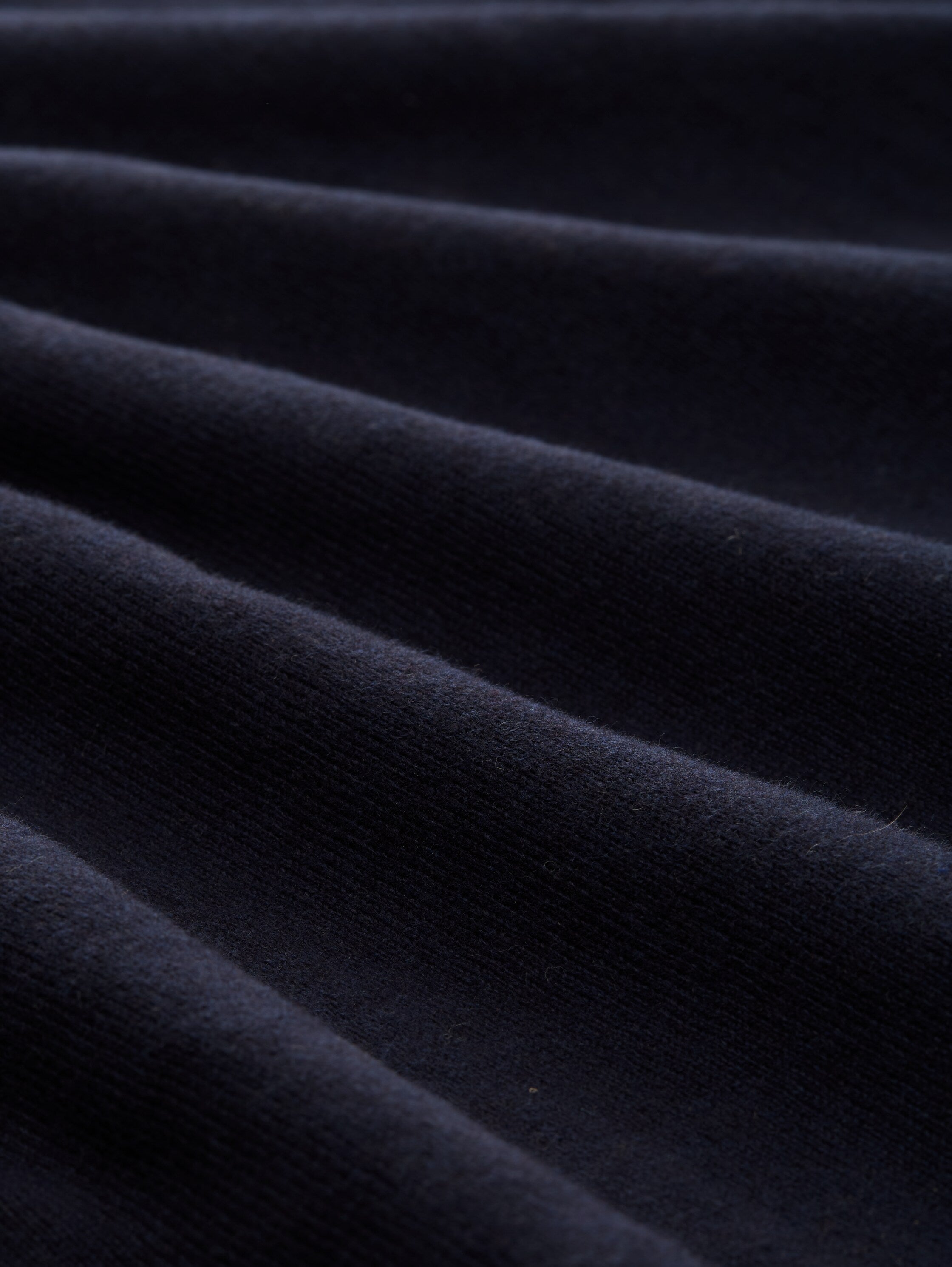 Tom Tailor Knitted with Cashmere Blend Navy Pullover