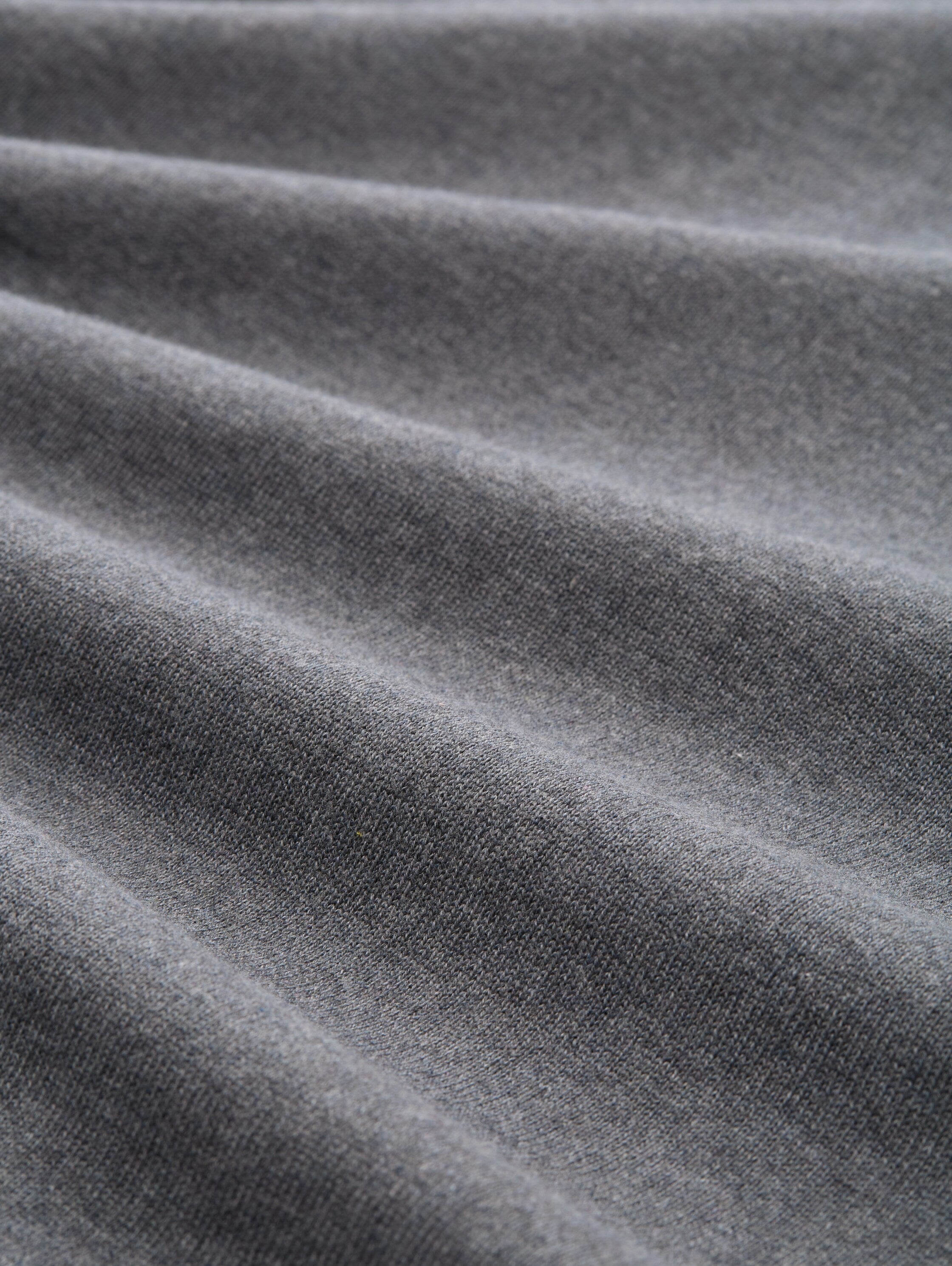 Tom Tailor Cotton V-Neck Knitted Dark Grey Pullover