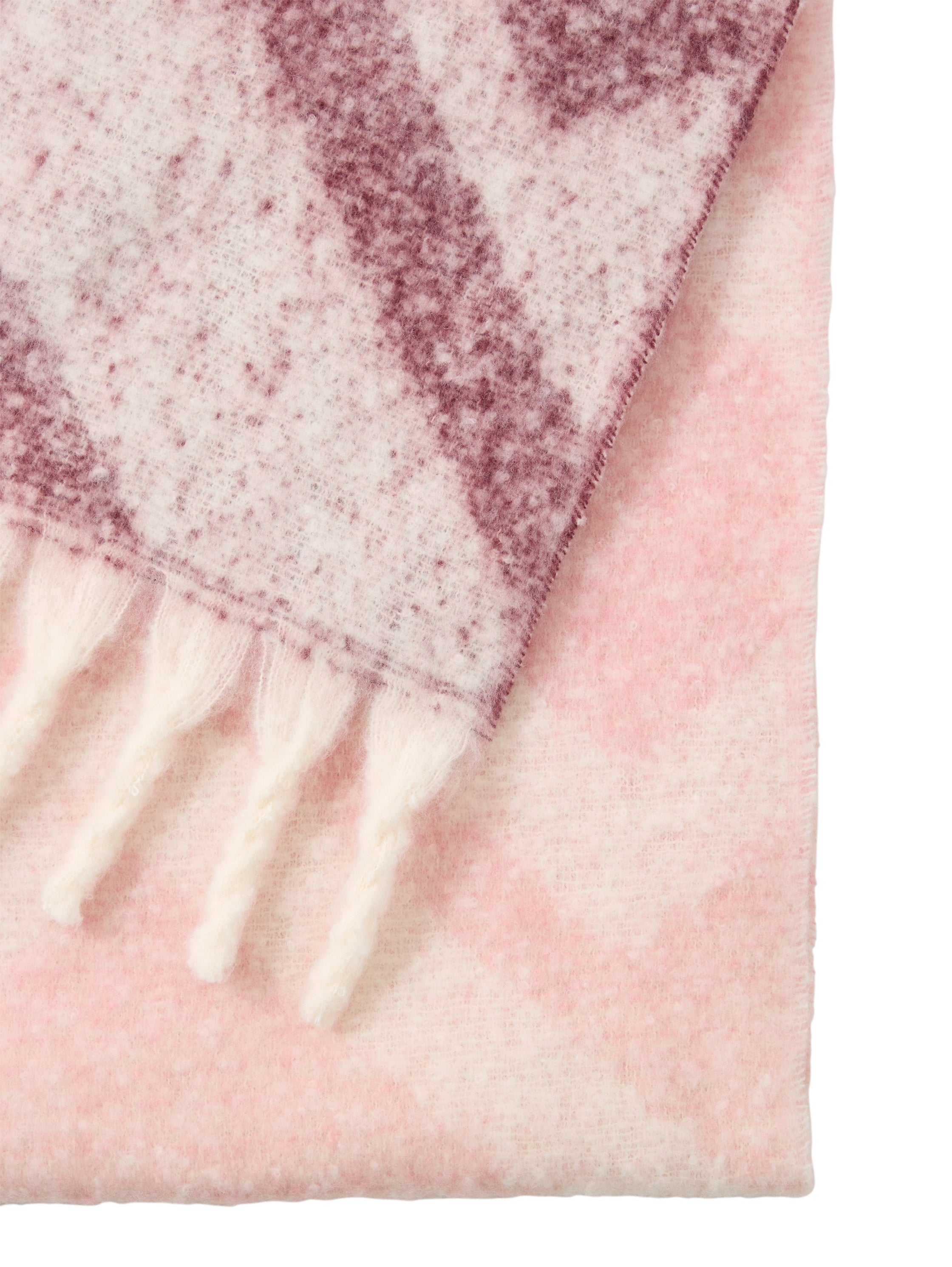 Tom Tailor Pink Pattern Warm Scarf