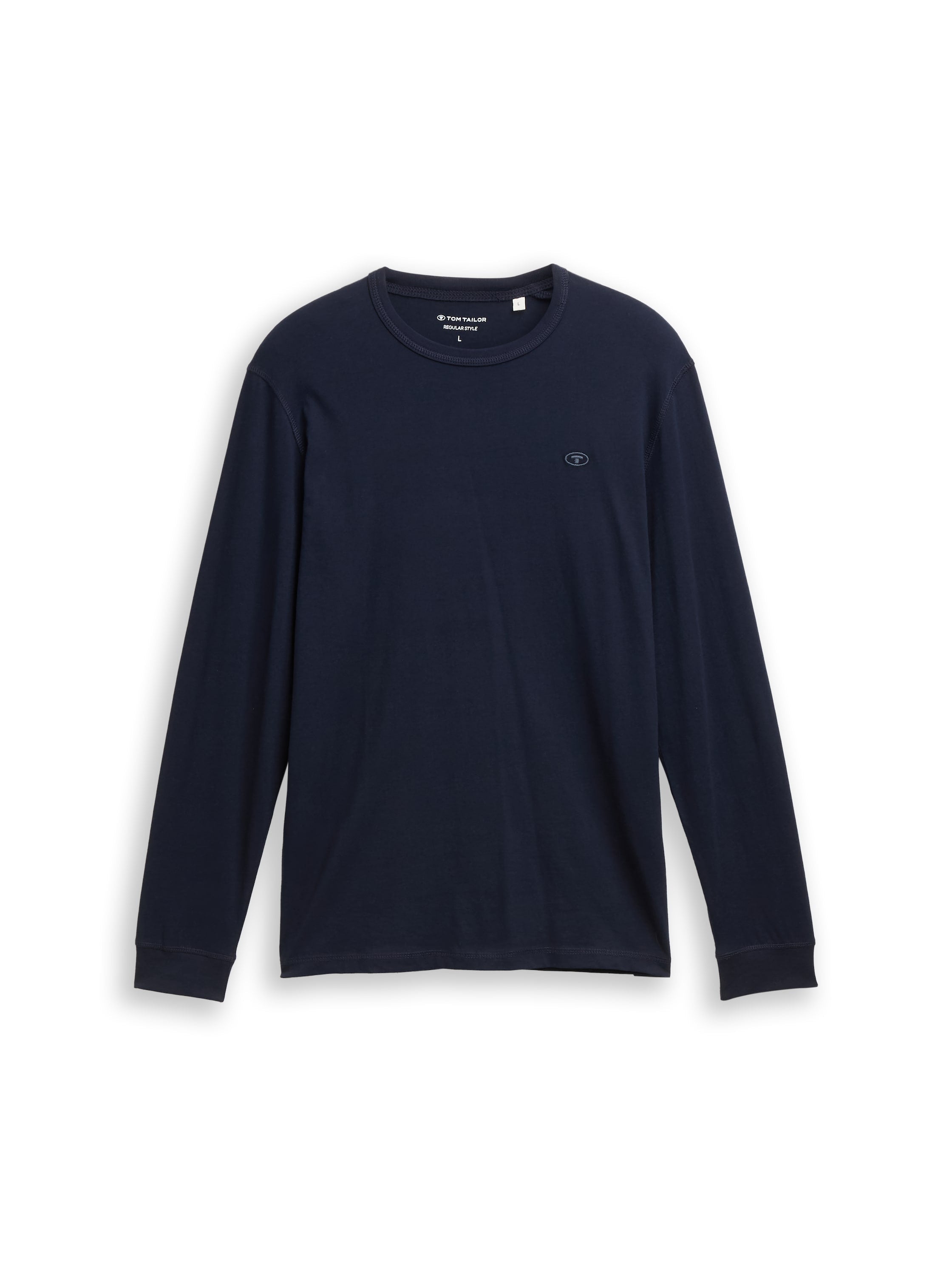 Tom Tailor Basic Long Sleeved Navy Sweater