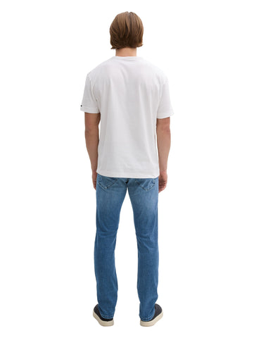 Tom Tailor Regular Slim Used Mid Stone Blue Denim