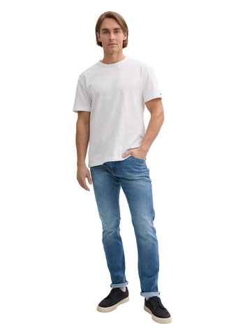 Tom Tailor Regular Slim Used Mid Stone Blue Denim