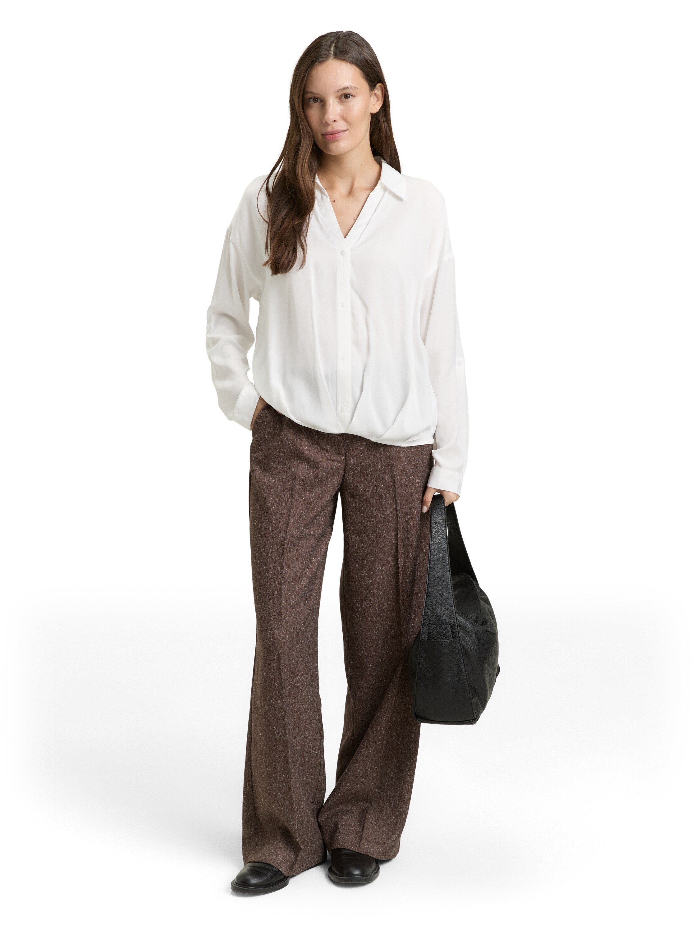 Tom Tailor White Oversized Shirt