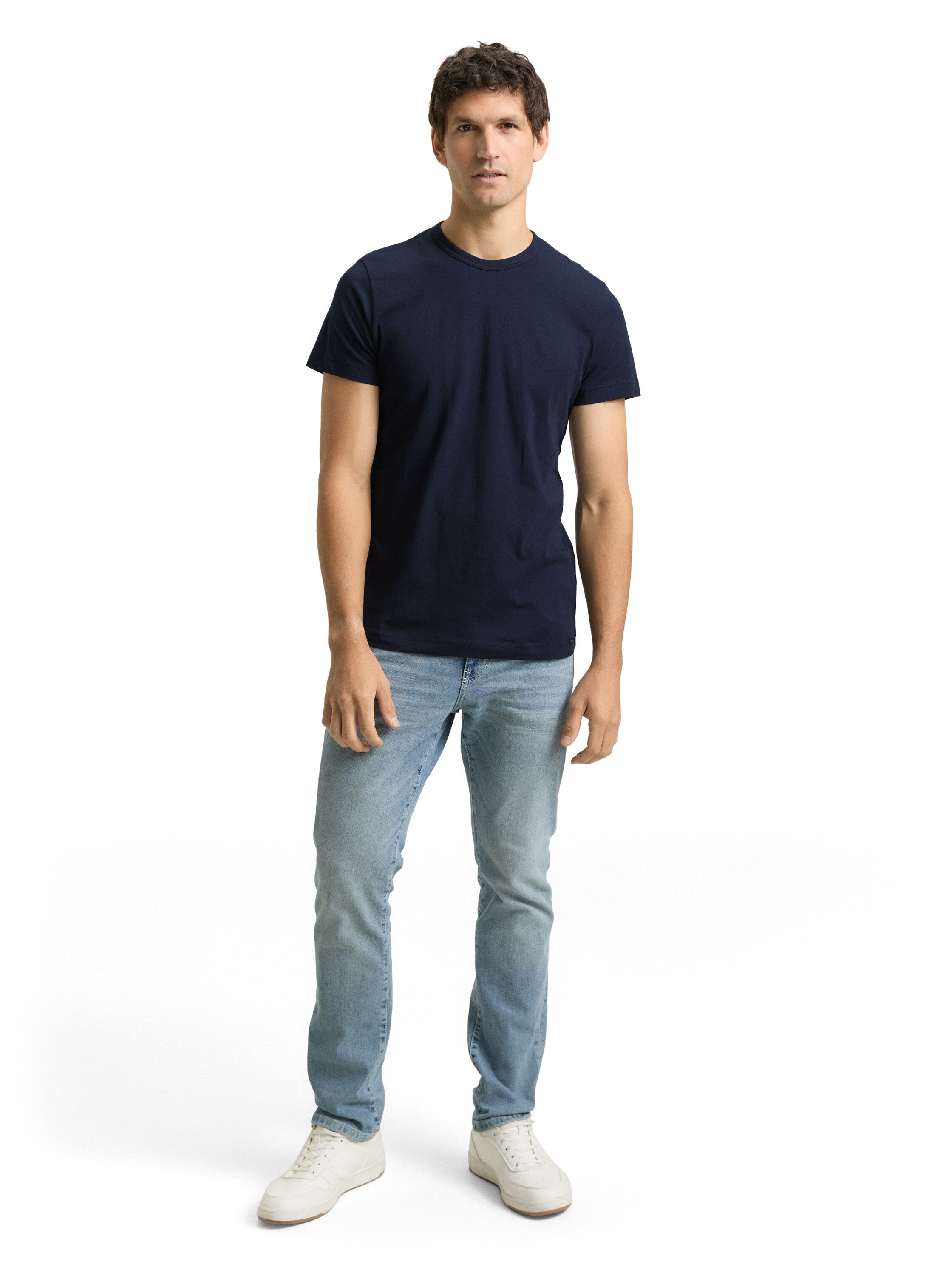 Tom Tailor Short Sleeved Navy T-Shirt