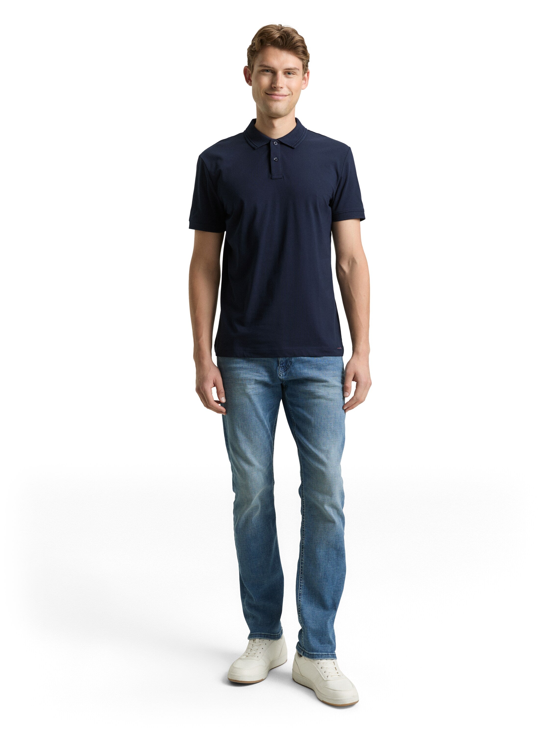 Tom Tailor Navy Short Sleeved Polo