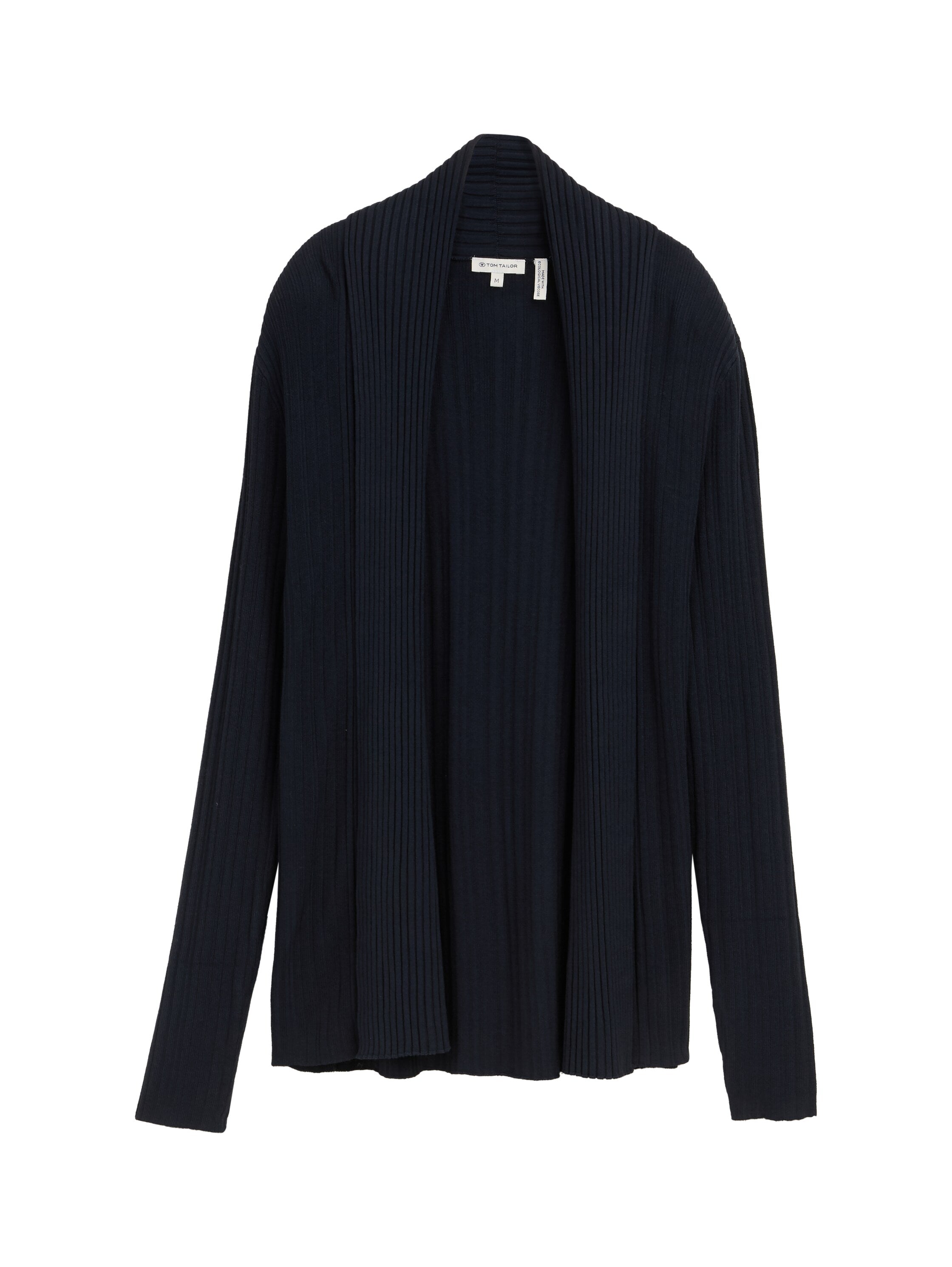 Tom Tailor Navy Cardigan With Shawl Collar