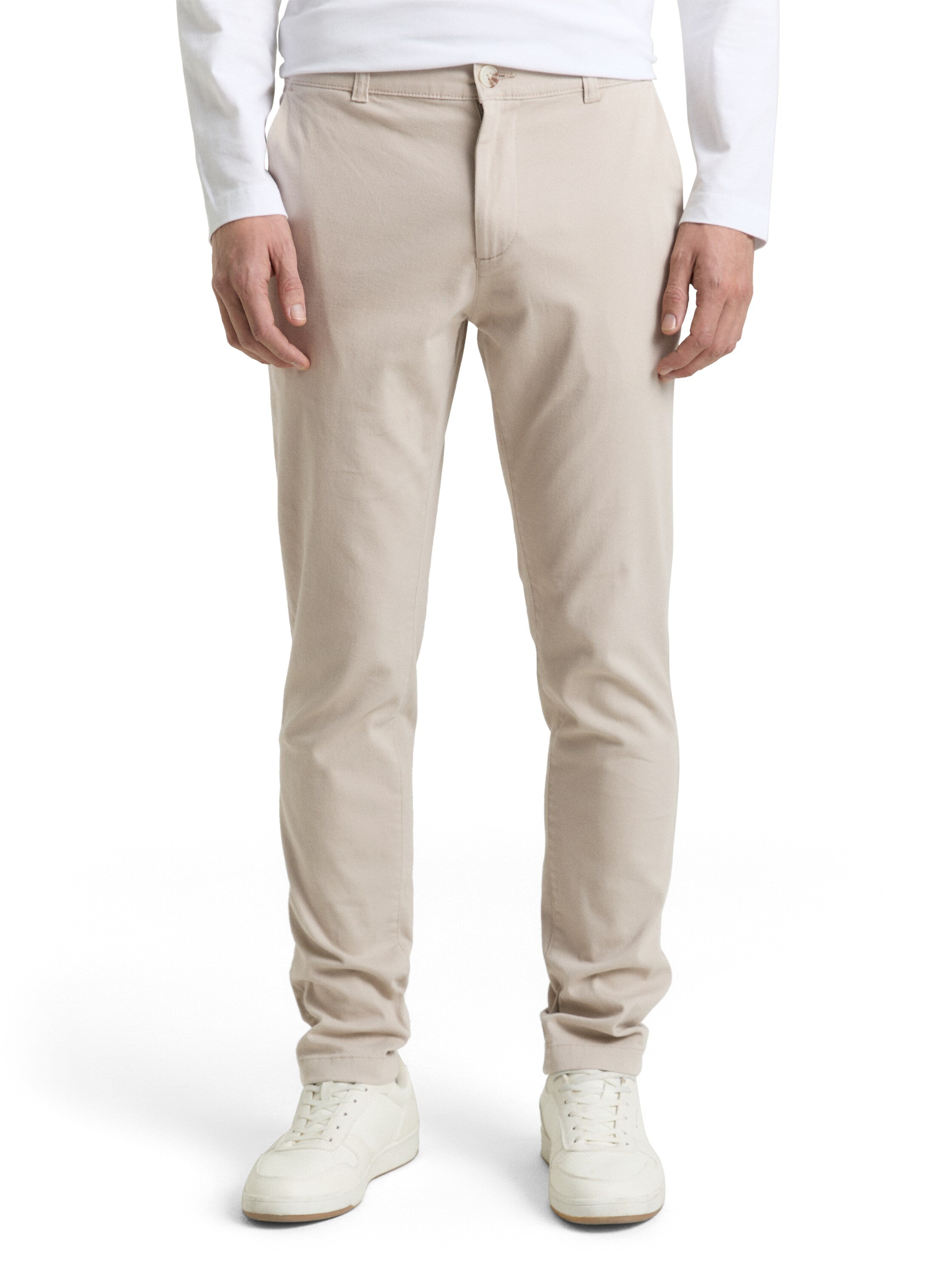Tom Tailor Beige Chino Trousers