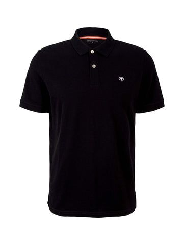 Tom Tailor Cotton Black Simple Polo