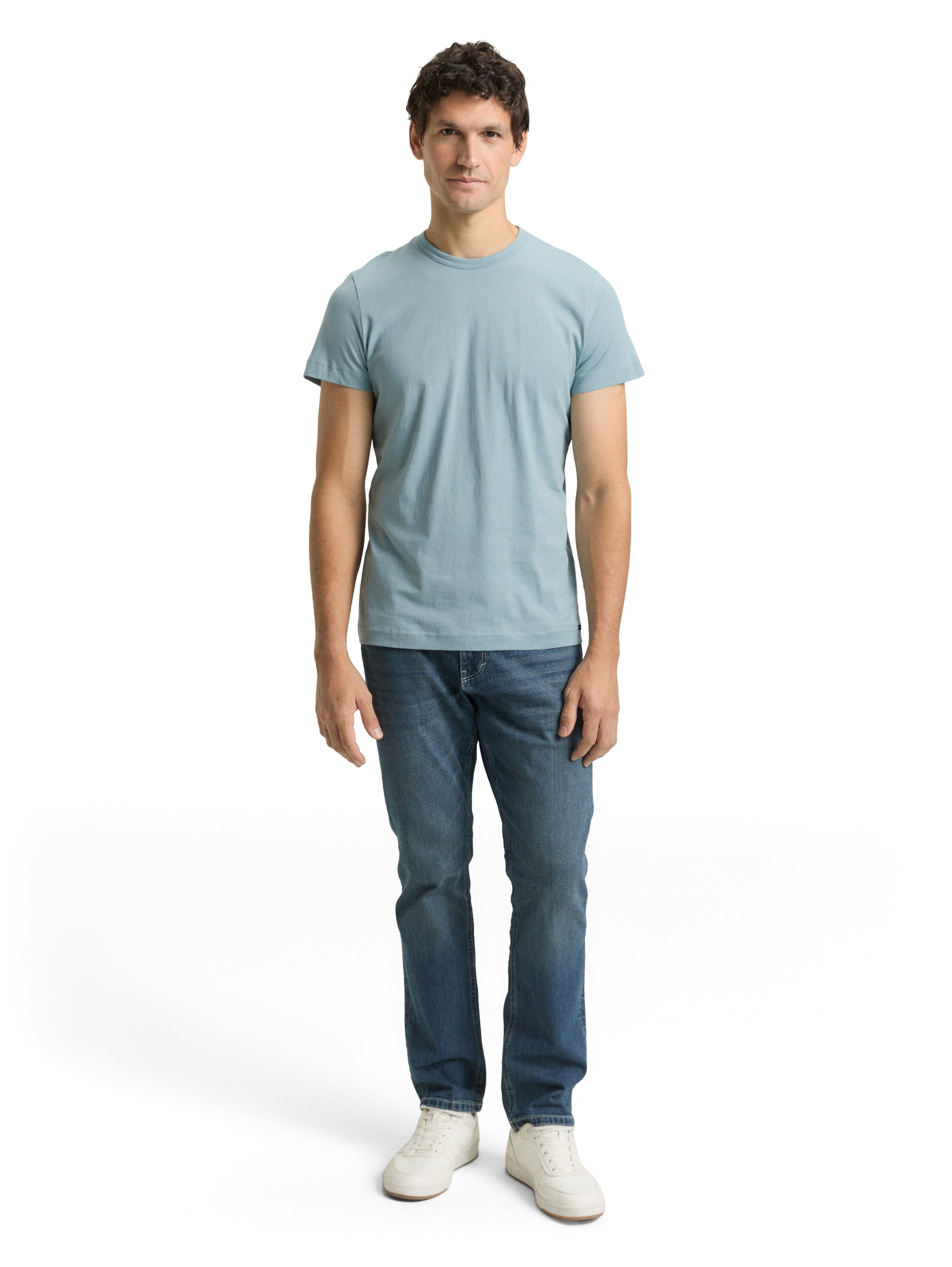 Tom Tailor Short Sleeved Blue T-Shirt