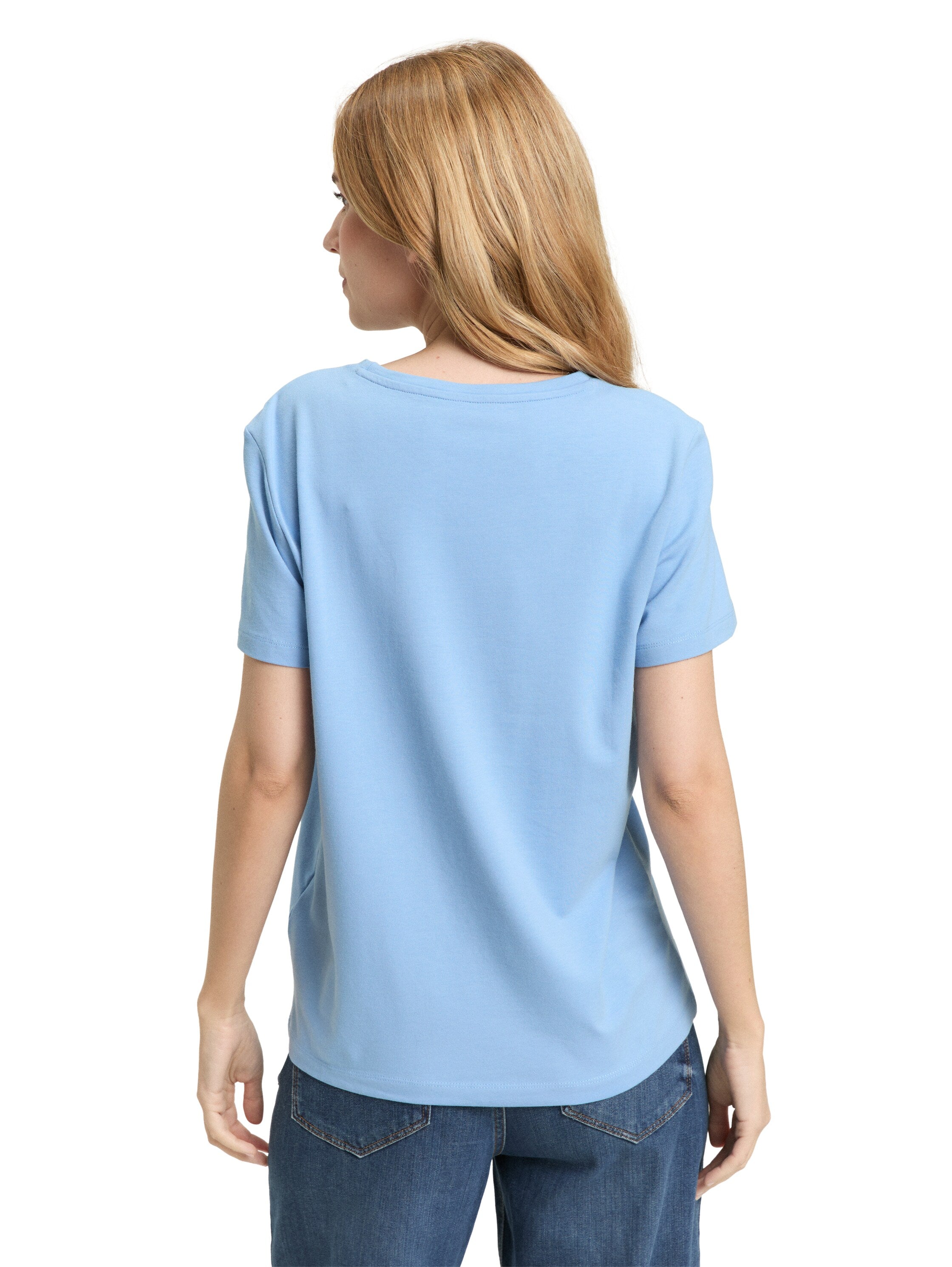 Tom Tailor Regular Fit Blue T-shirt