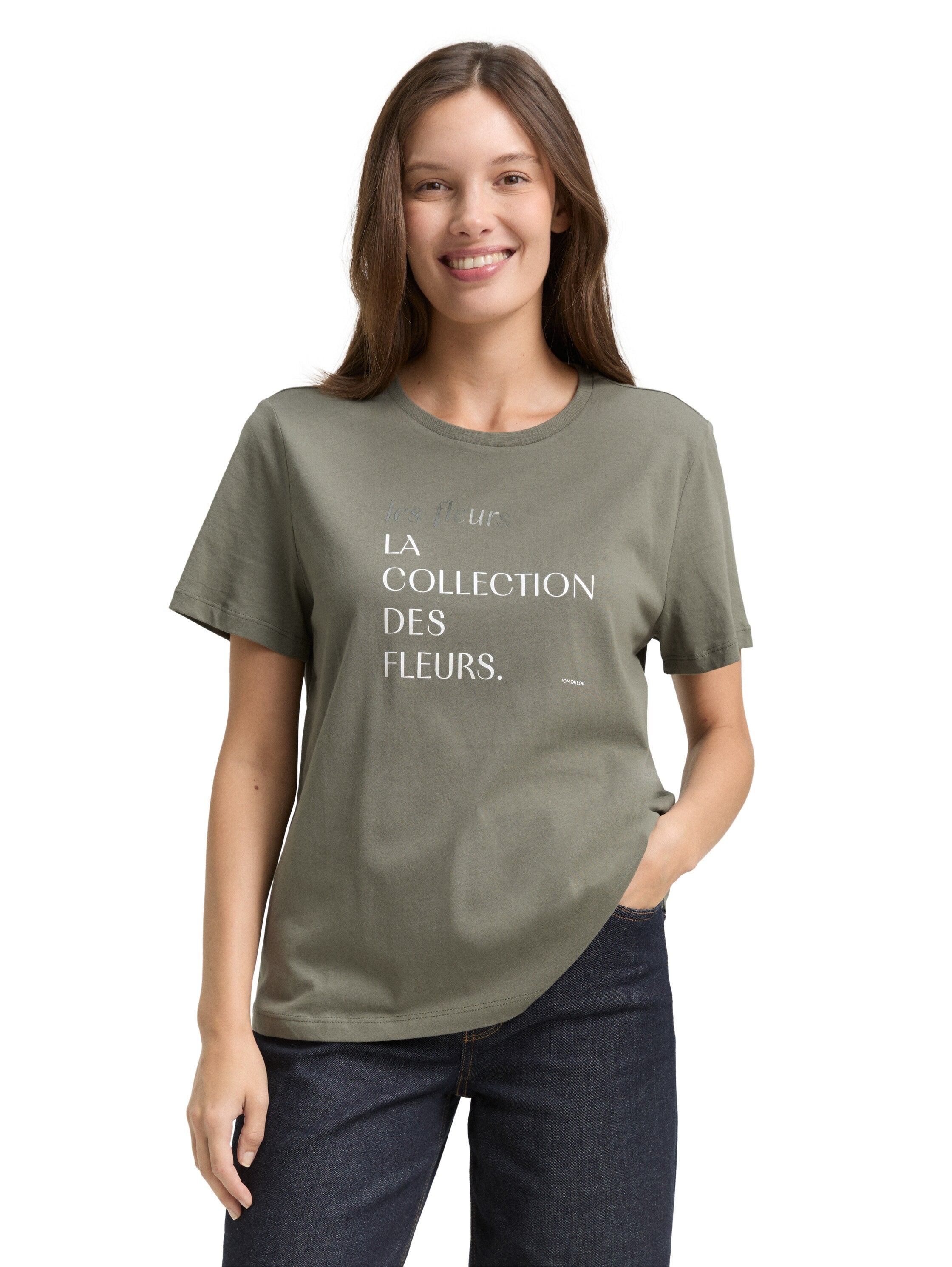 Tom Tailor Regular Fit Cloudy Green T-shirt