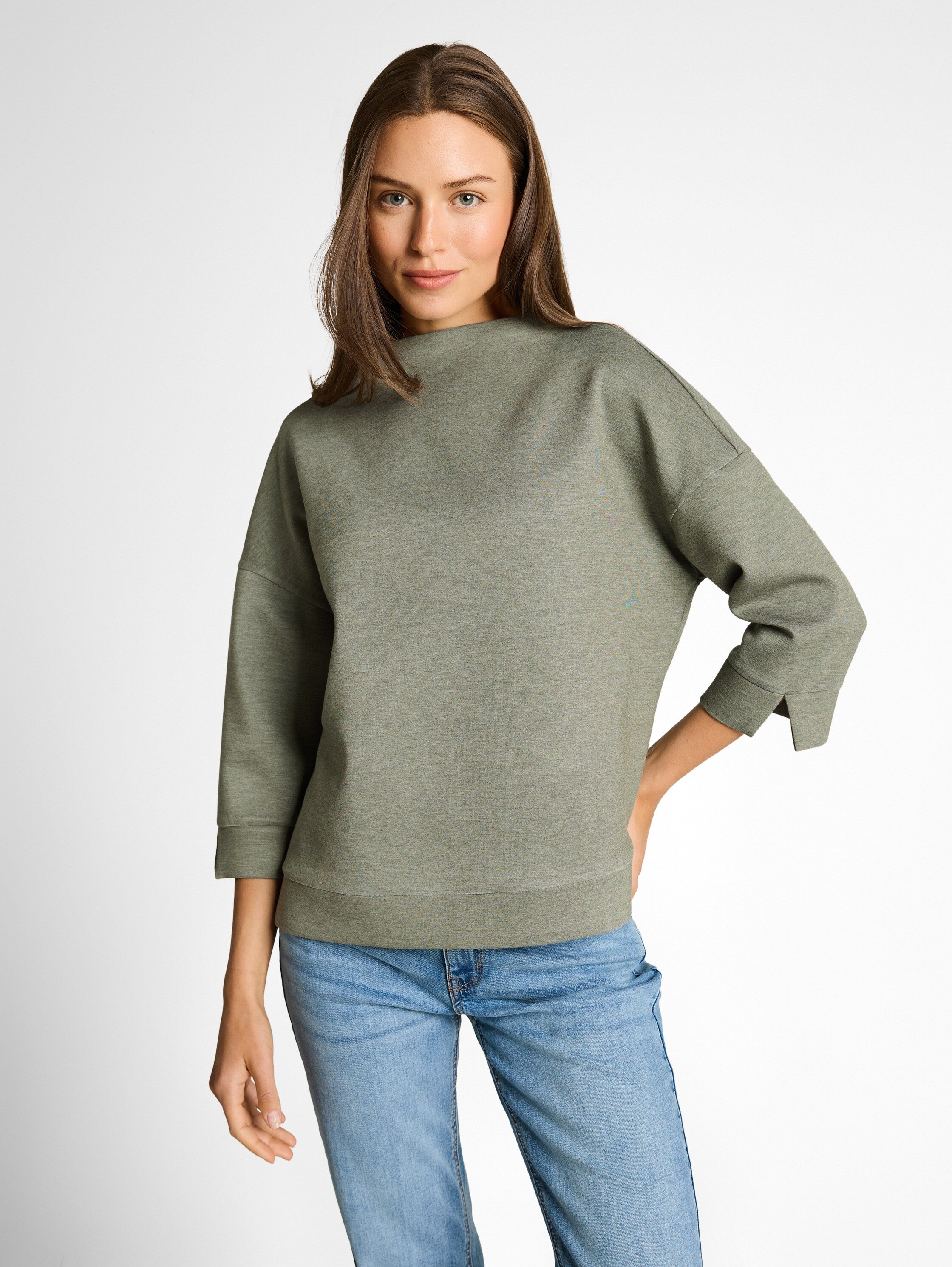 Tom Tailor Olive Long Sleeved Sweatshirt