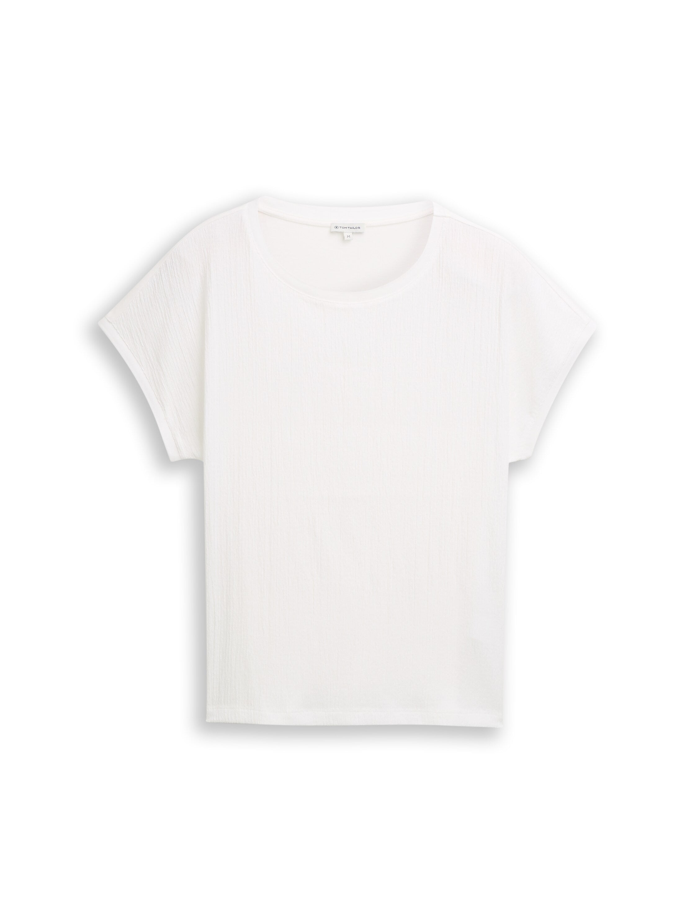 Tom Tailor Regular Fit White T-shirt
