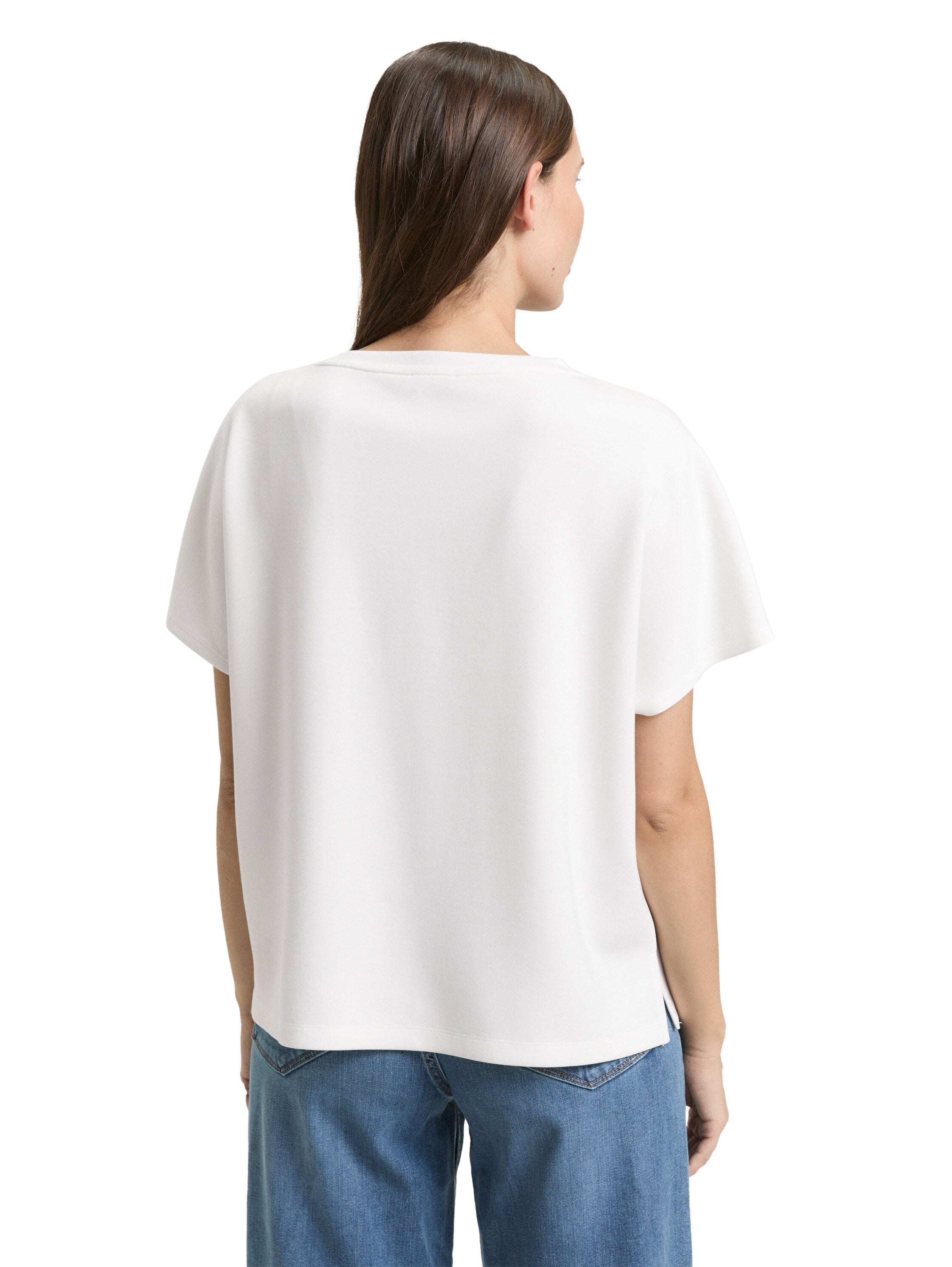 Tom Tailor Beige Loose Fit T-Shirt