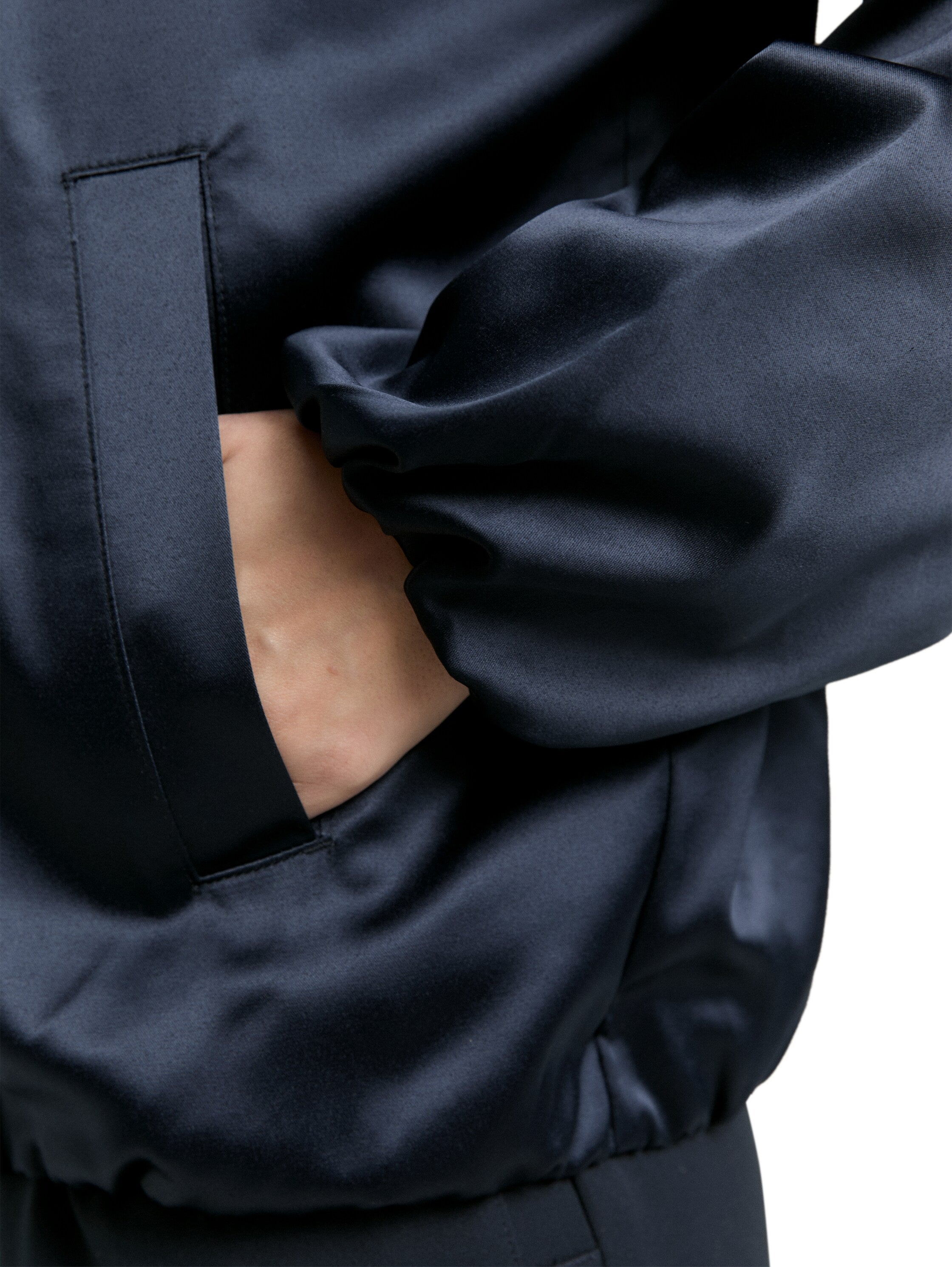 Tom Tailor Navy Silky Jacket