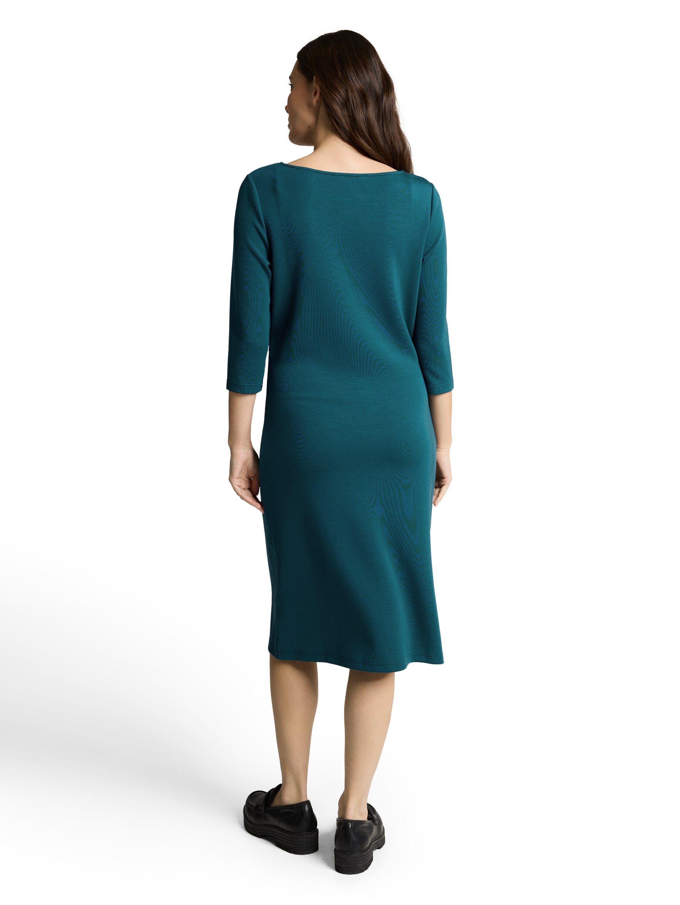 Tom Tailor Green Dress With Ruffles