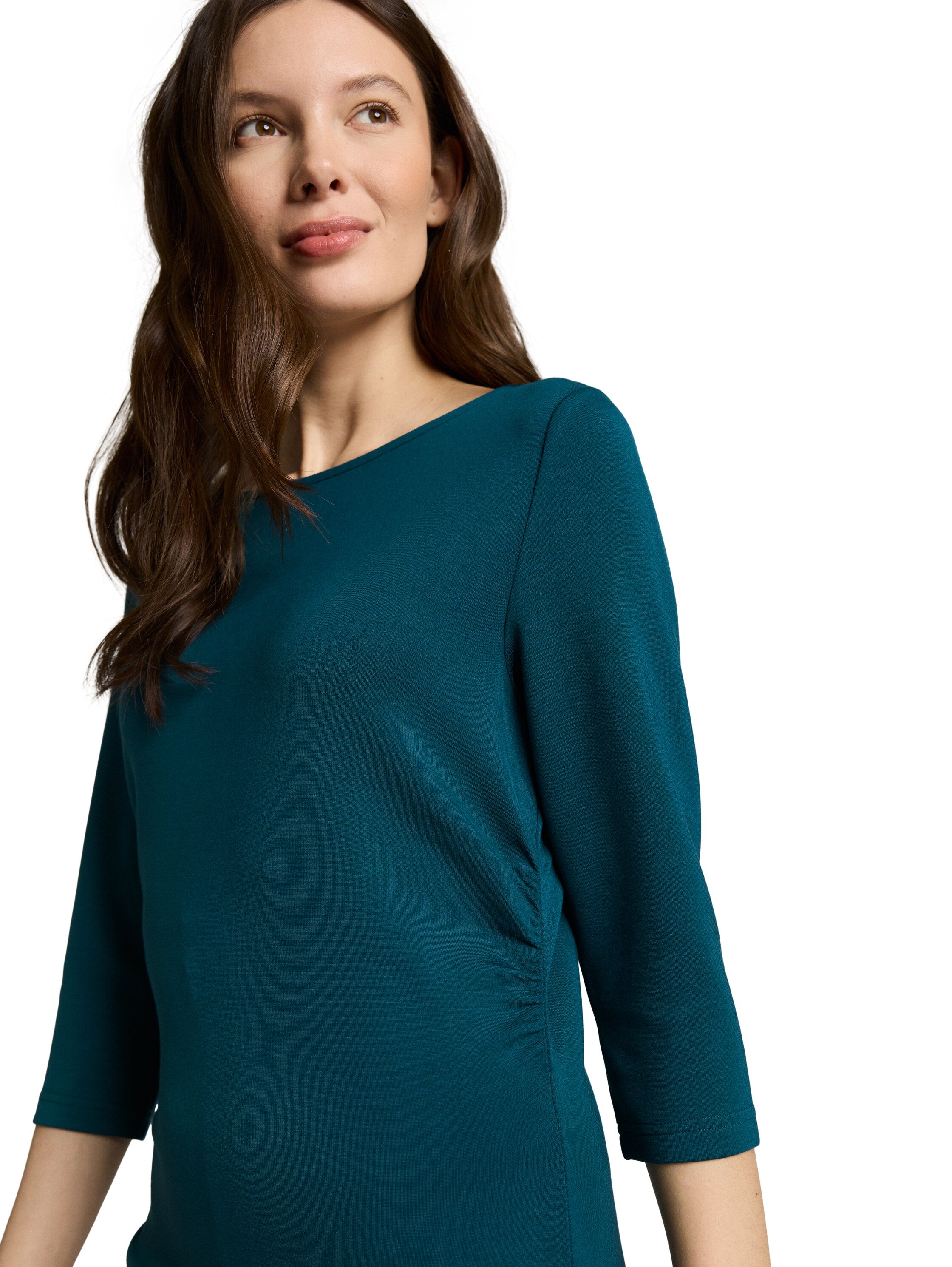 Tom Tailor Green Dress With Ruffles