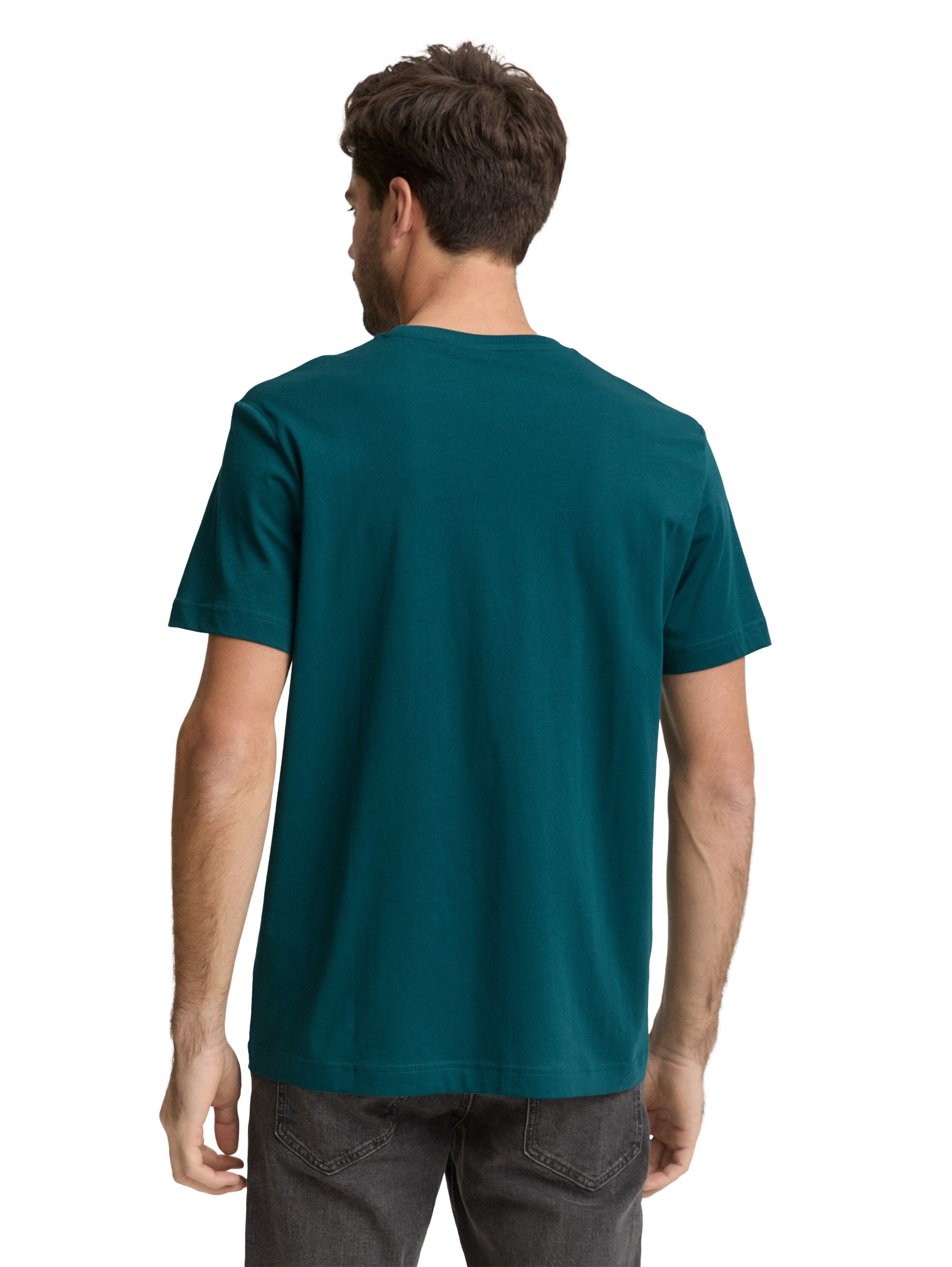 Tom Tailor Green T-Shirt With Logo
