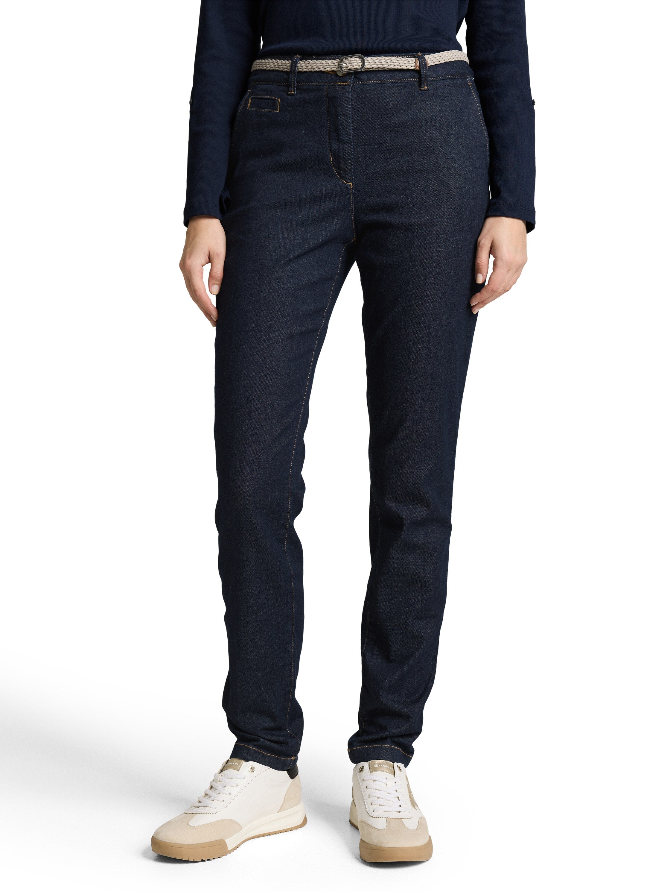 Tom Tailor Dark Navy Denim Skinny Jeans