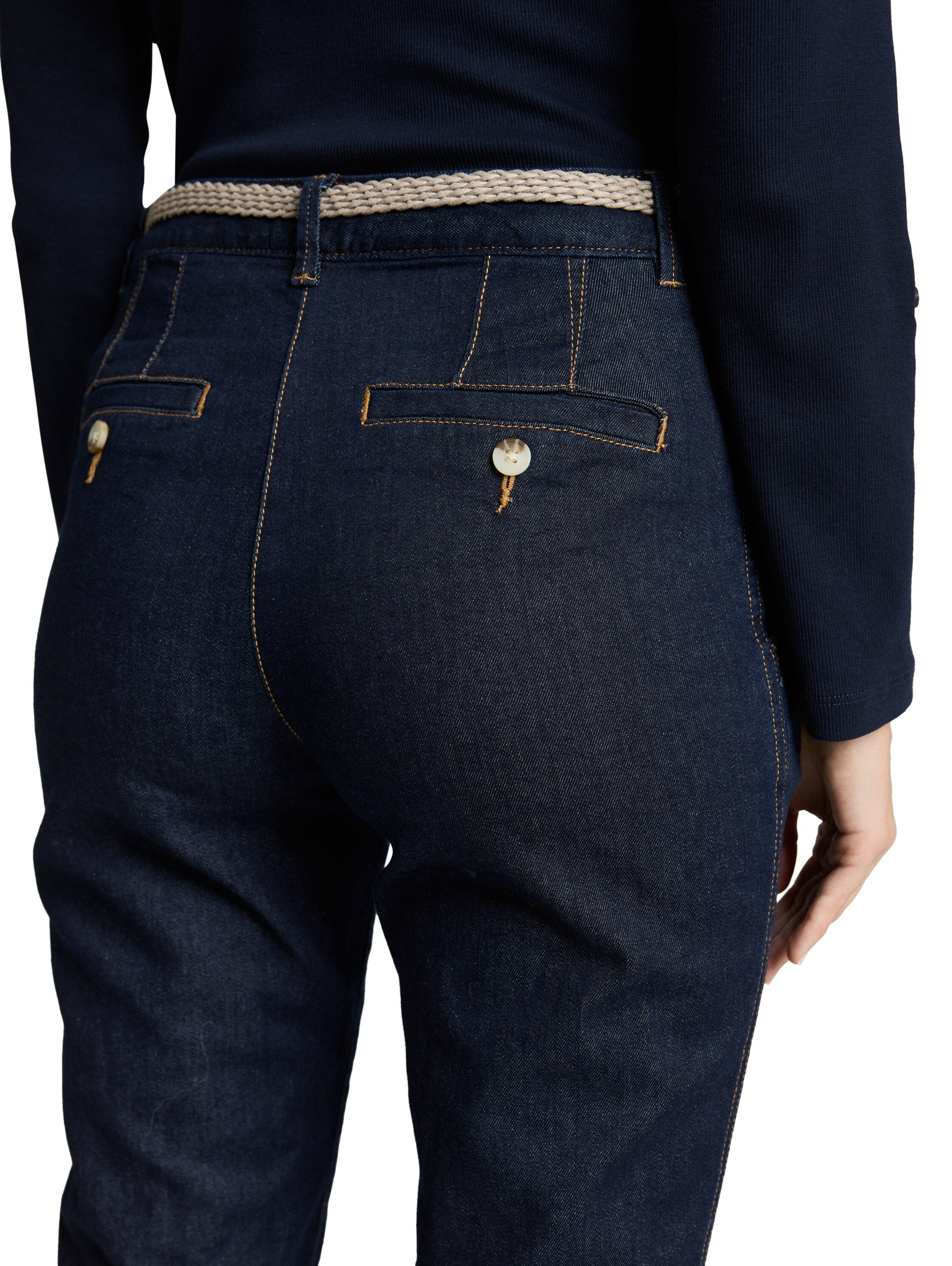 Tom Tailor Dark Navy Denim Skinny Jeans