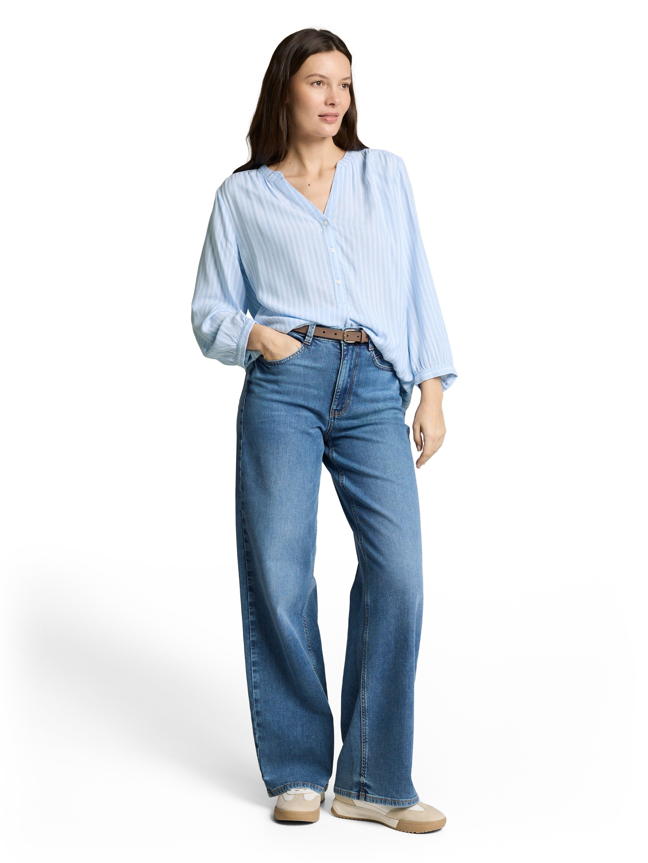 Tom Tailor Blue Striped Blouse