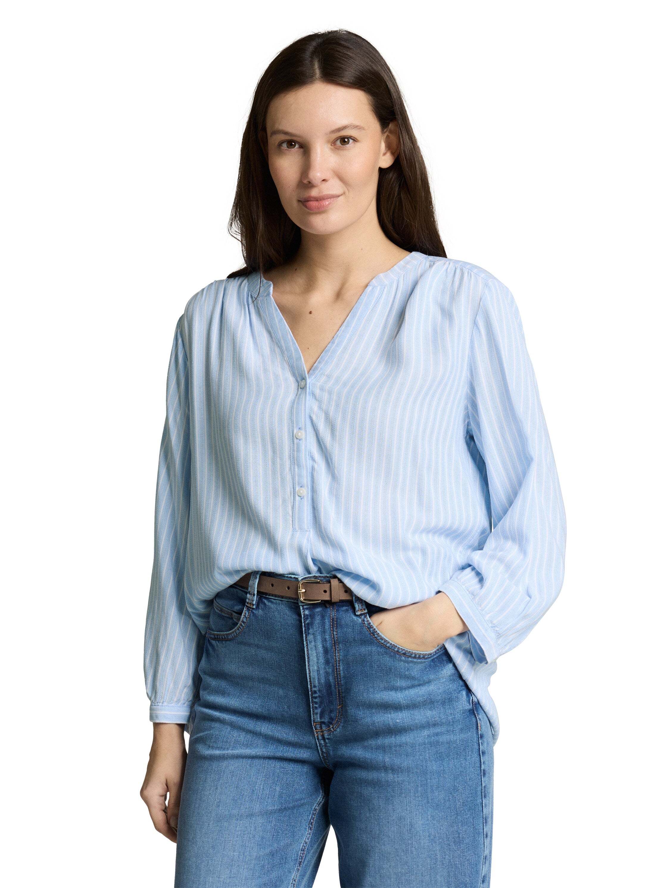 Tom Tailor Blue Striped Blouse