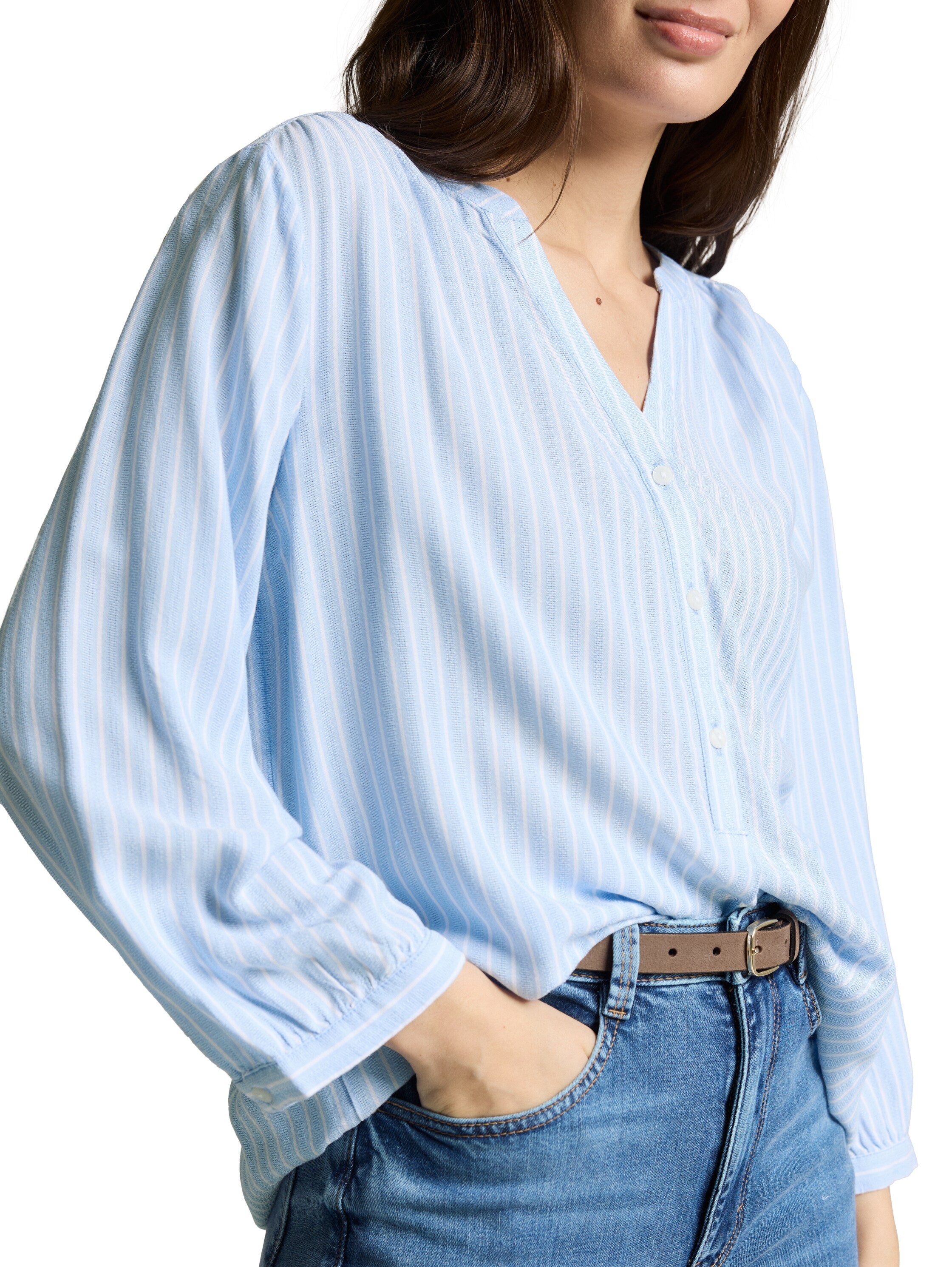 Tom Tailor Blue Striped Blouse