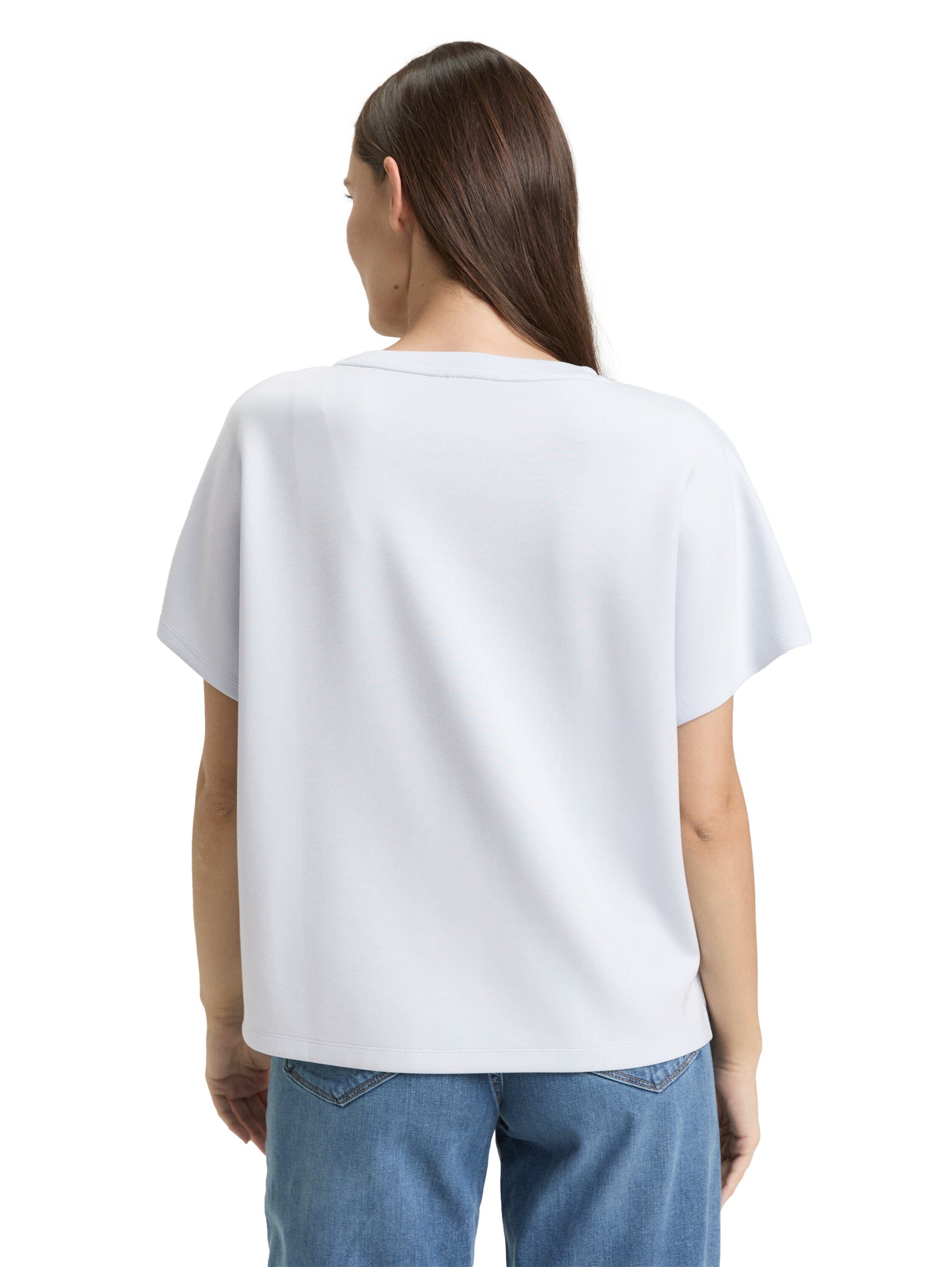 Tom Tailor Light Blue Loose Fit T-Shirt