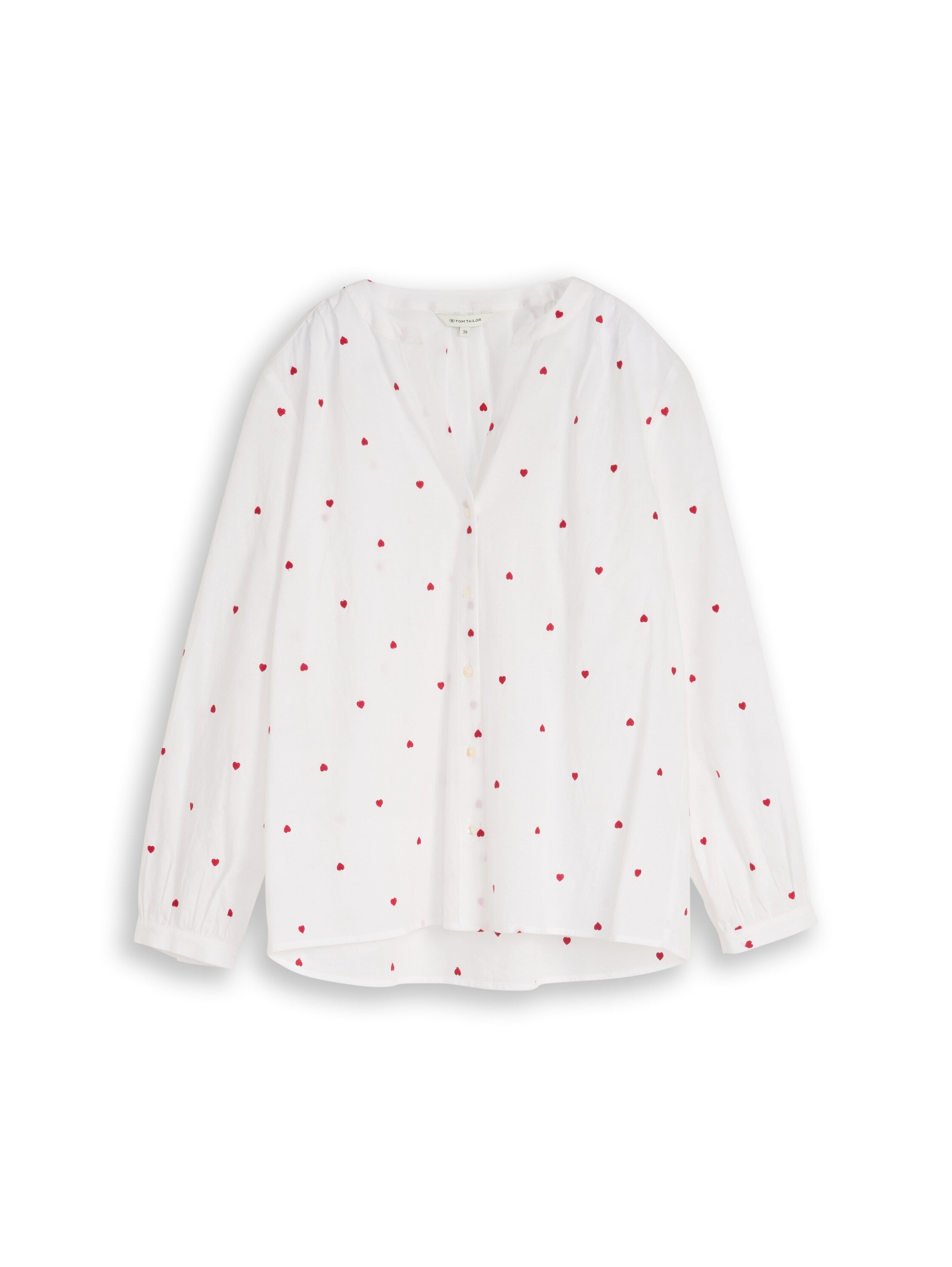 Tom Tailor Buttoned White Blouse