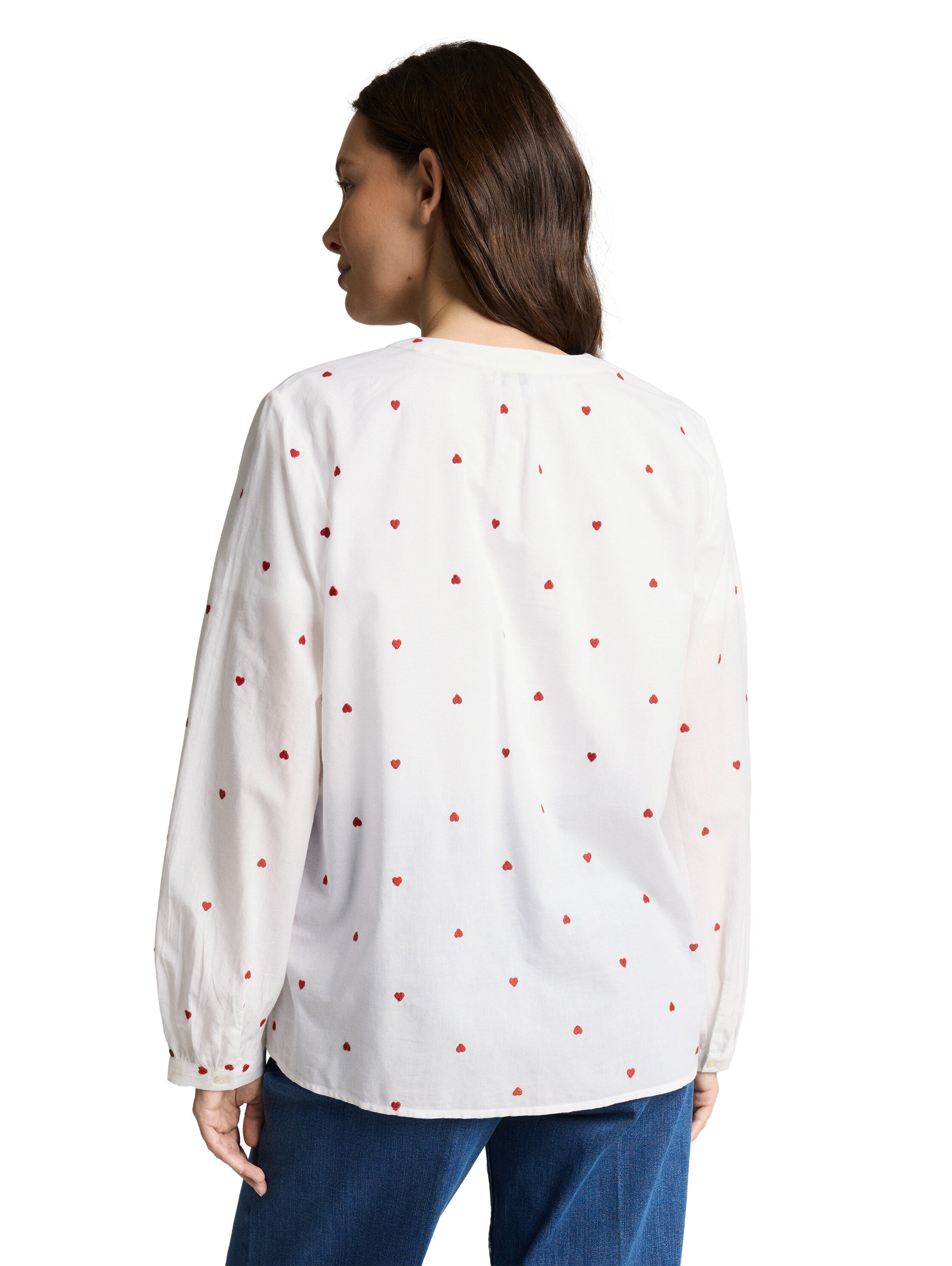 Tom Tailor Buttoned White Blouse
