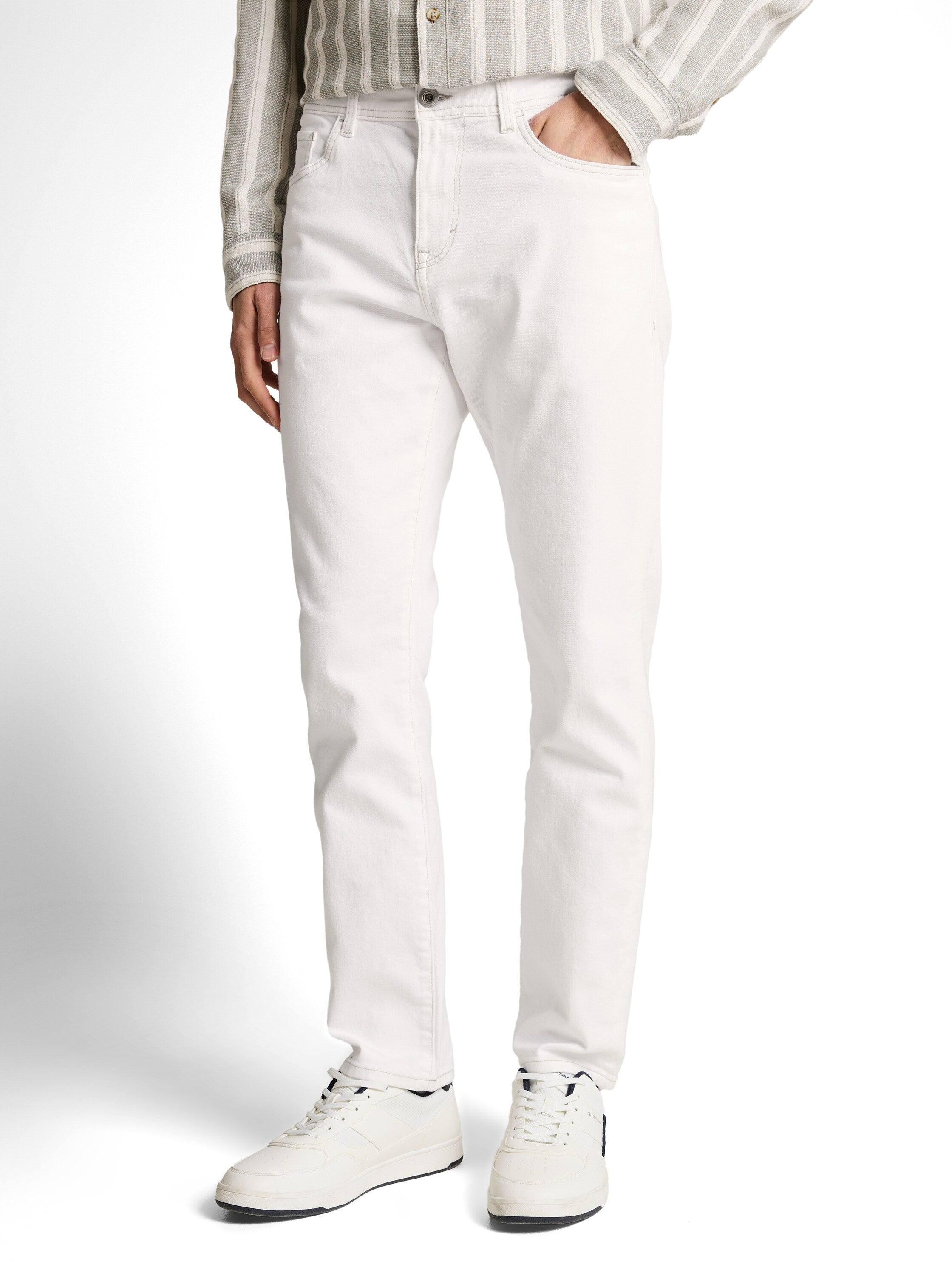 Tom Tailor Regular Slim White Jeans